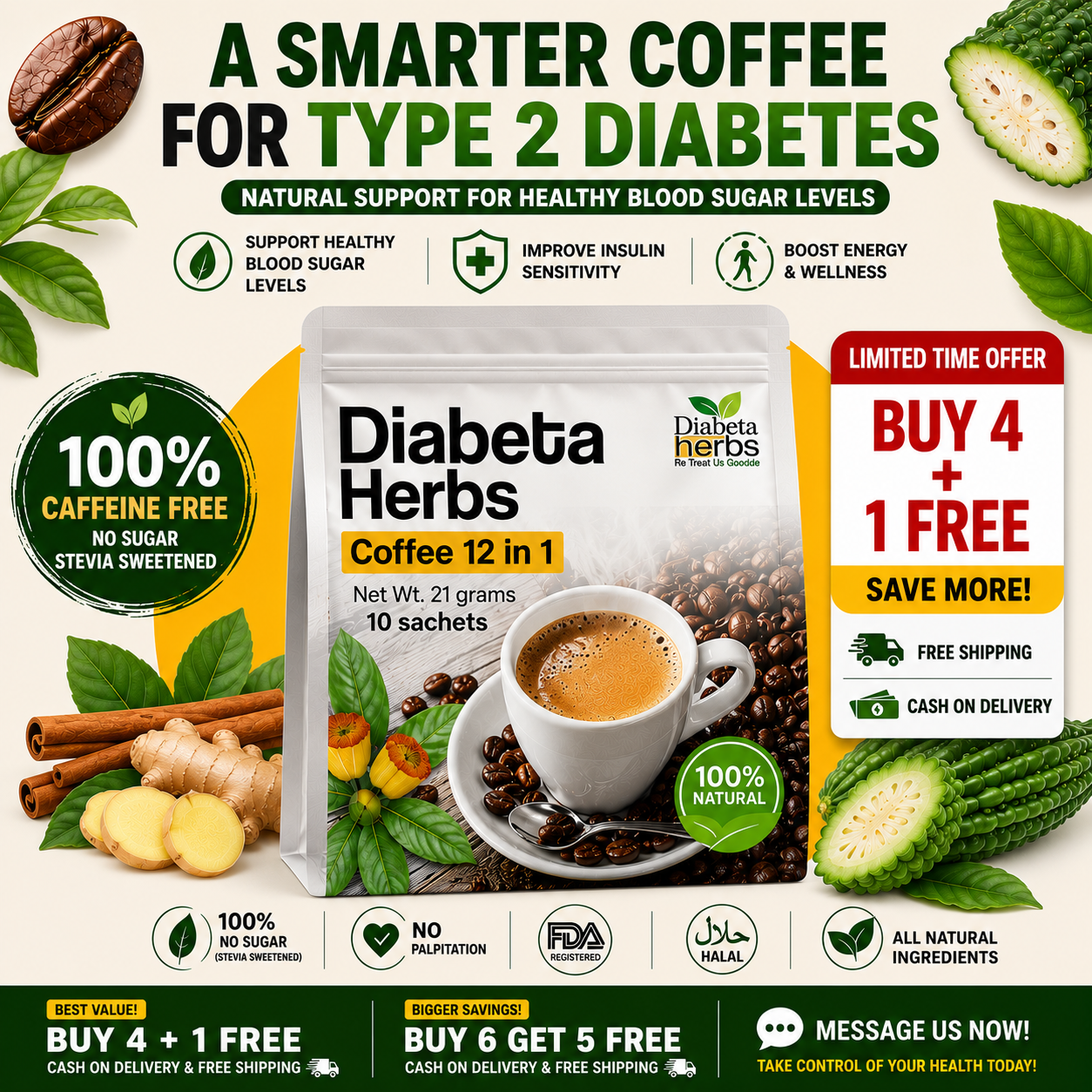 Diabetaherbs - MAIN STORE Facebook ad
