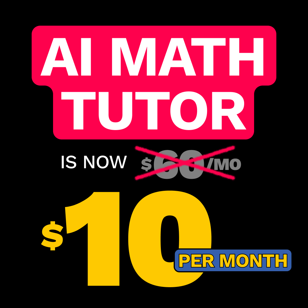 Synthesis Facebook ad: Make math a win, not a worry.