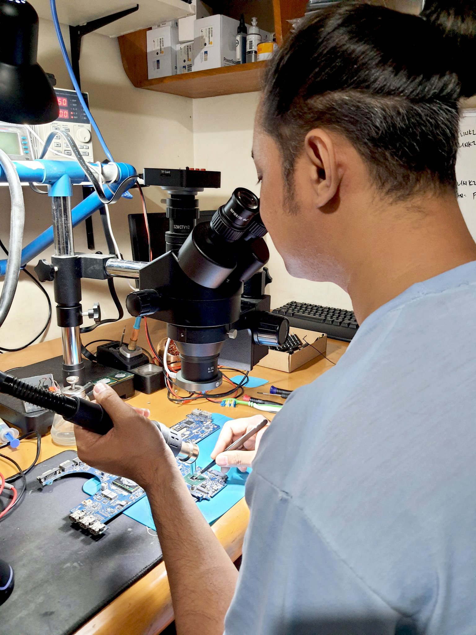 Clinkz Tech - PC and Laptop Repair Facebook ad: 𝗡𝗼 𝗣𝗼𝘄𝗲𝗿 𝗟𝗮𝗽𝘁𝗼𝗽?