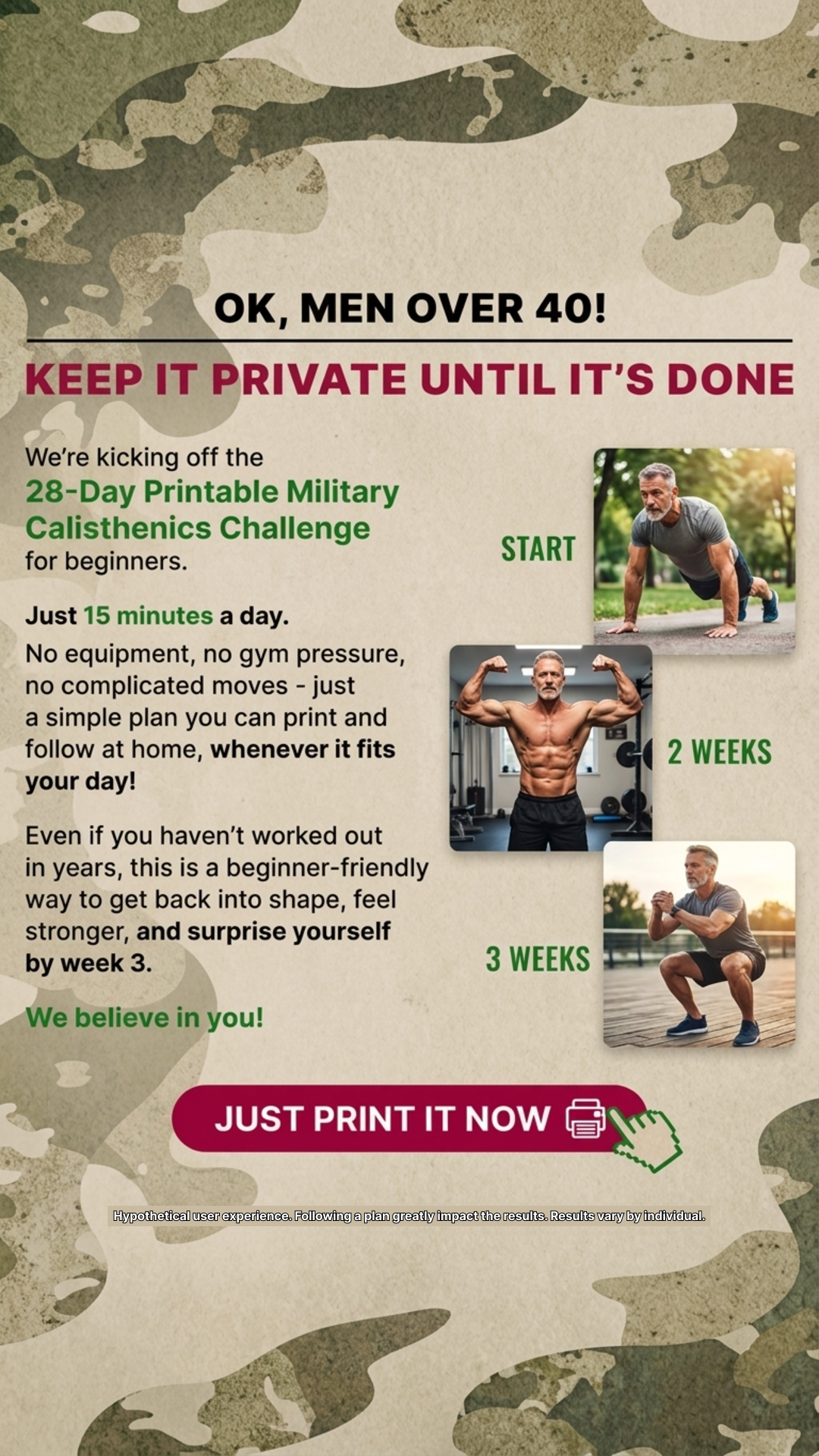 Military Coach Facebook ad