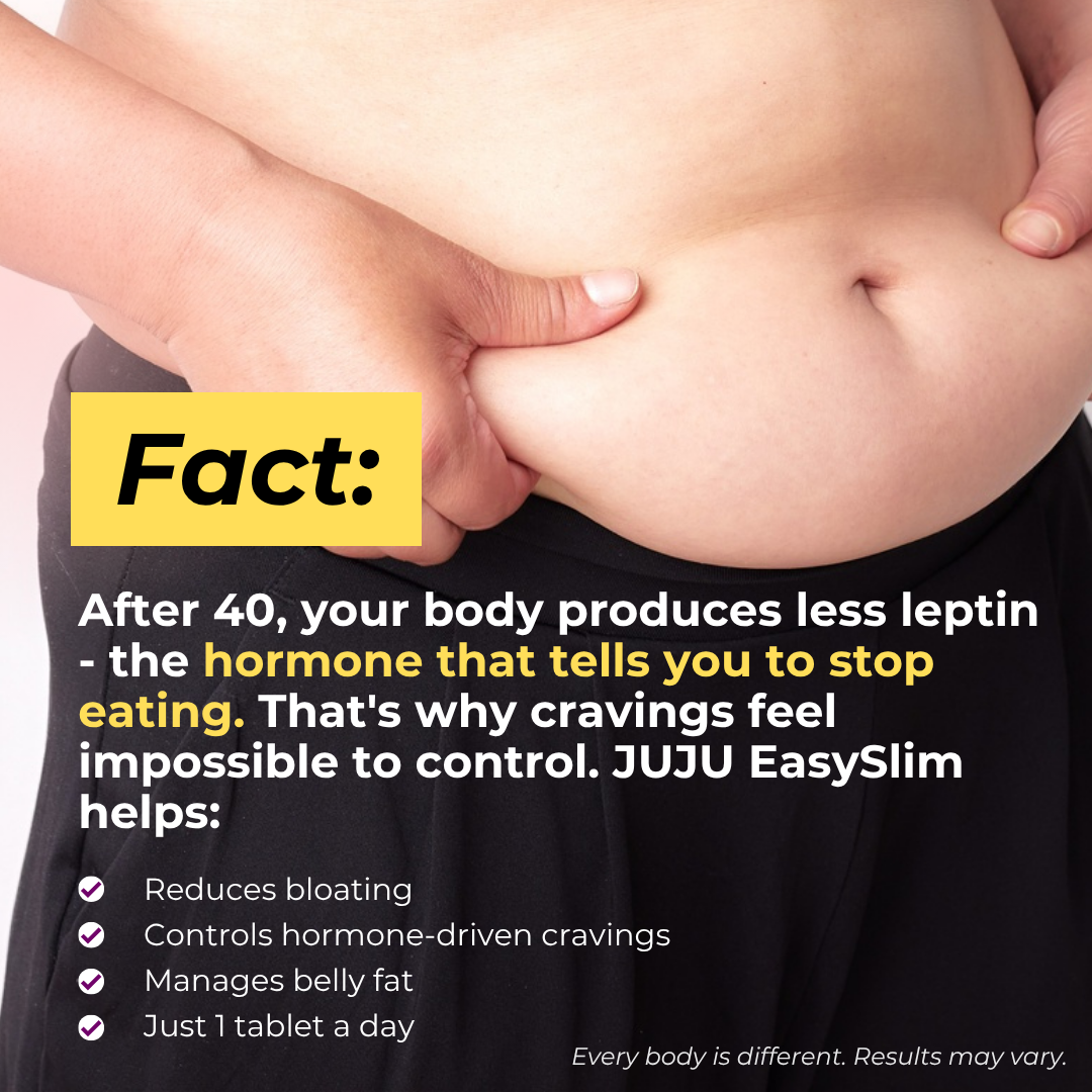 Juju EasySlim Philippines Facebook ad: Flatten your belly after 40!