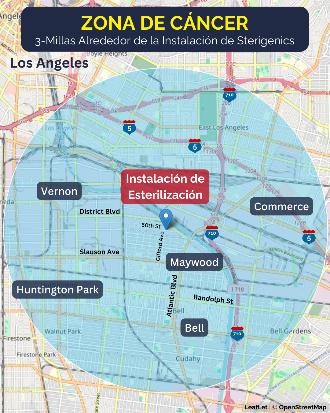 Vernon-Maywood-Commerce Reclamos por Cáncer por Exposición Tóxica Facebook ad from Jun 17, 2025