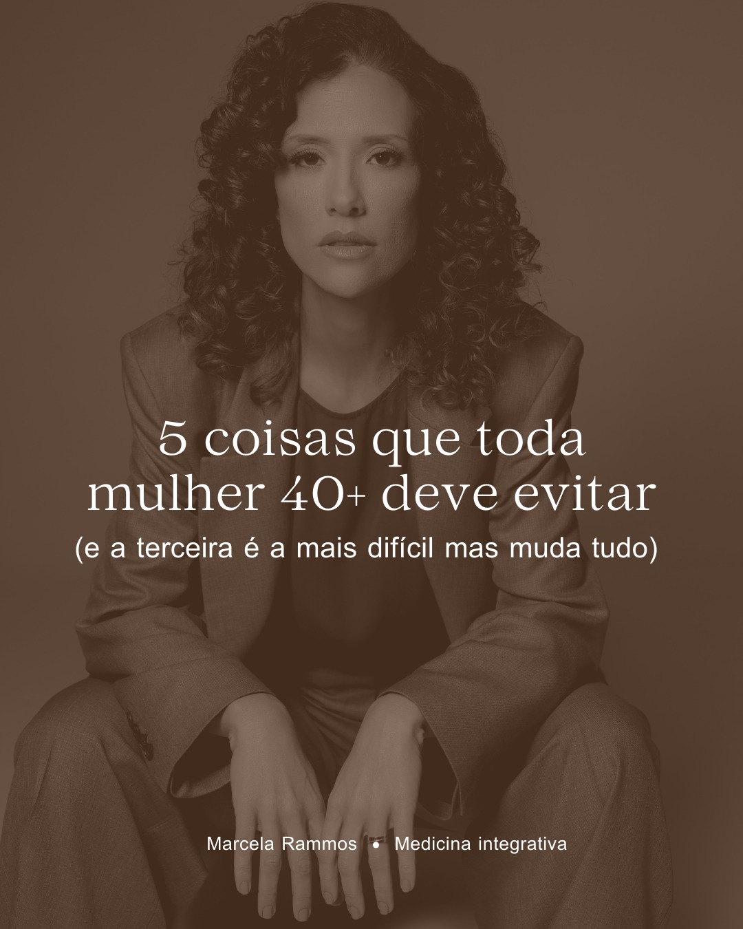 Dra. Marcela Rammos Facebook ad: Depois dos 40, seu corpo muda, e se…