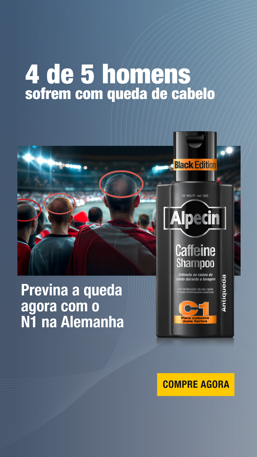 Alpecin Brasil Facebook ad