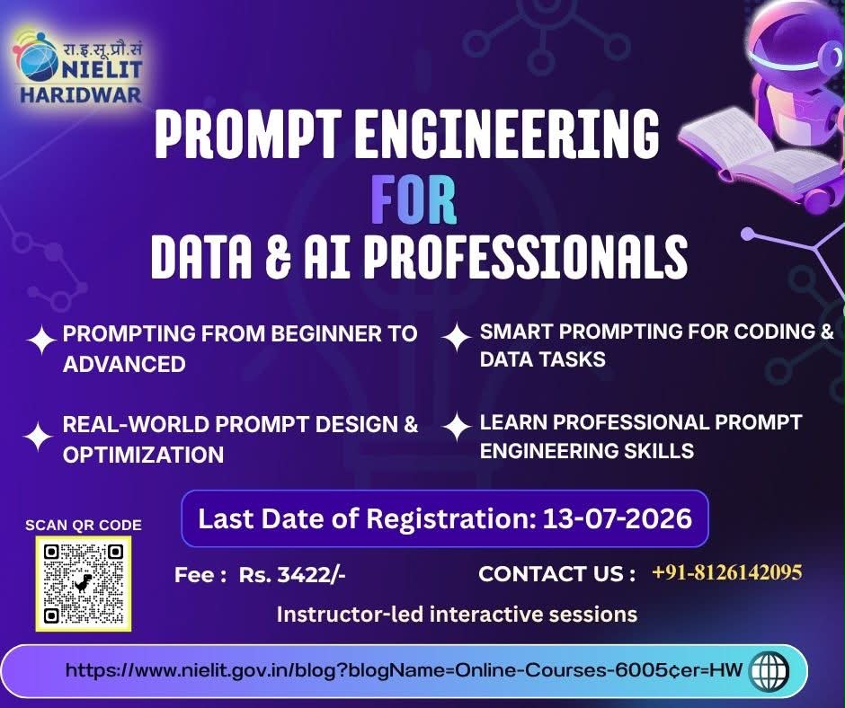 NIELIT Haridwar Facebook ad