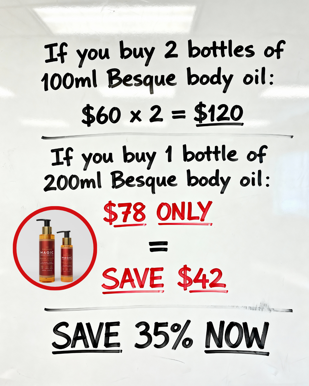 Besque Facebook ad