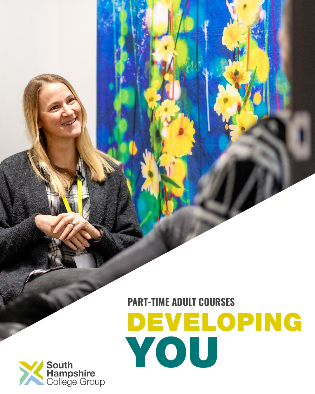 Eastleigh College Facebook ad: Develop your future in counselling