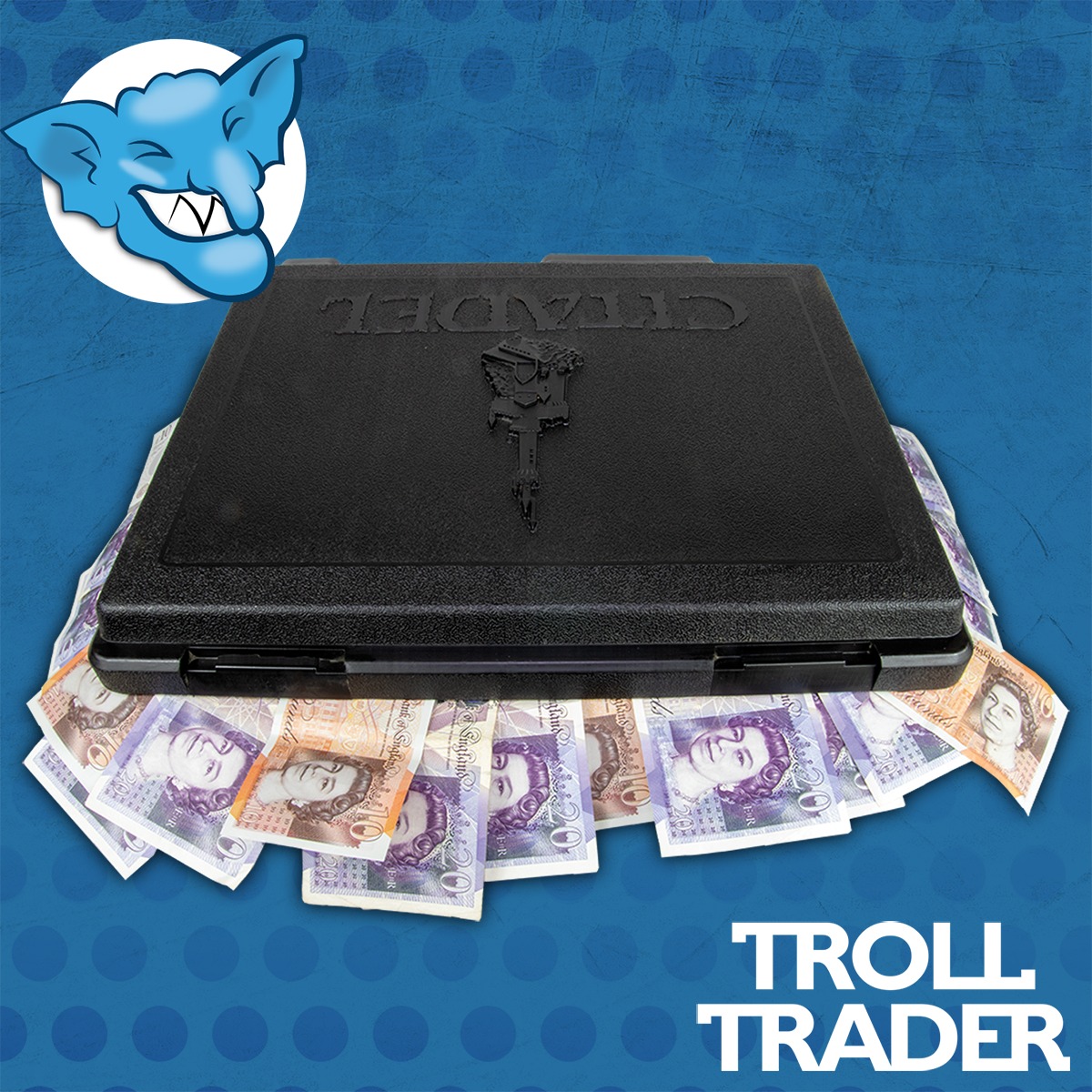 The Troll Trader Facebook ad: BUYING WARHAMMER