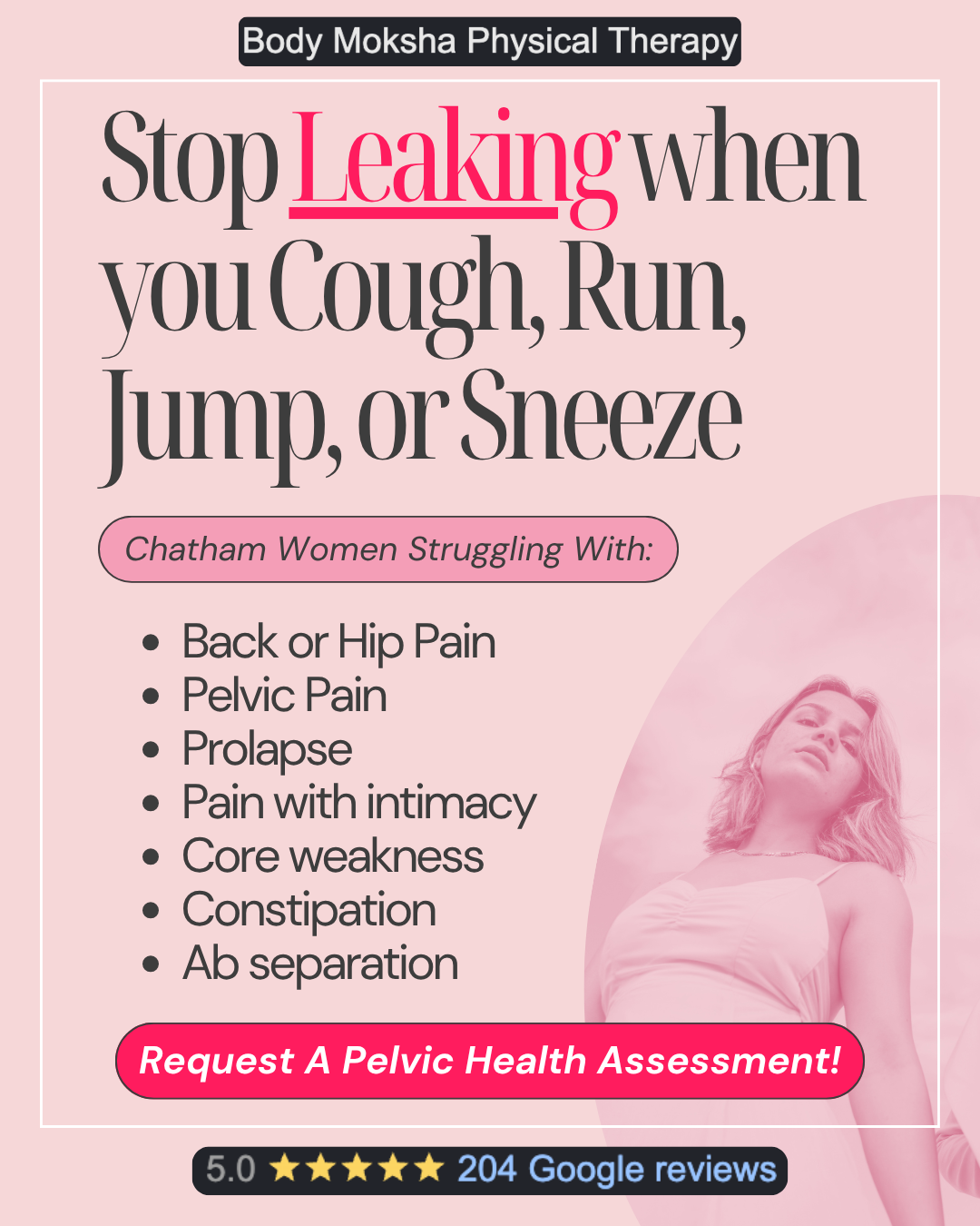 Body Moksha Physical Therapy Facebook ad