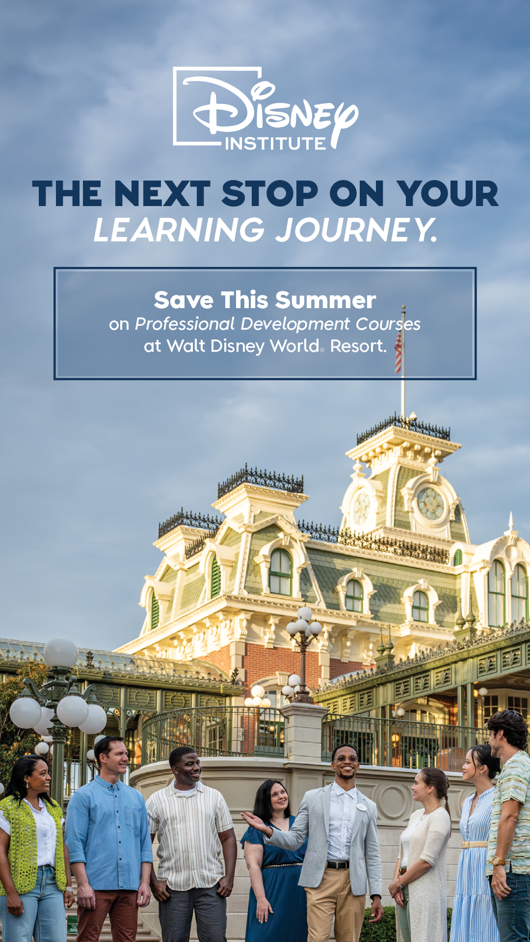 Disney Institute Facebook ad