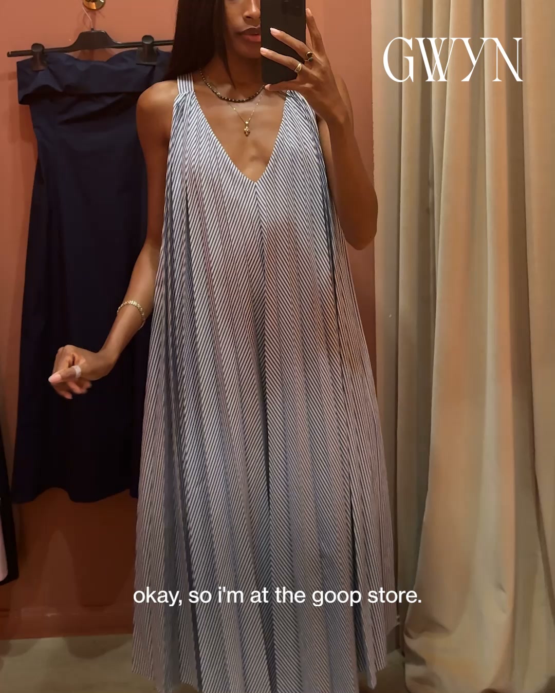 goop Facebook ad: the jenny dress by gwyn