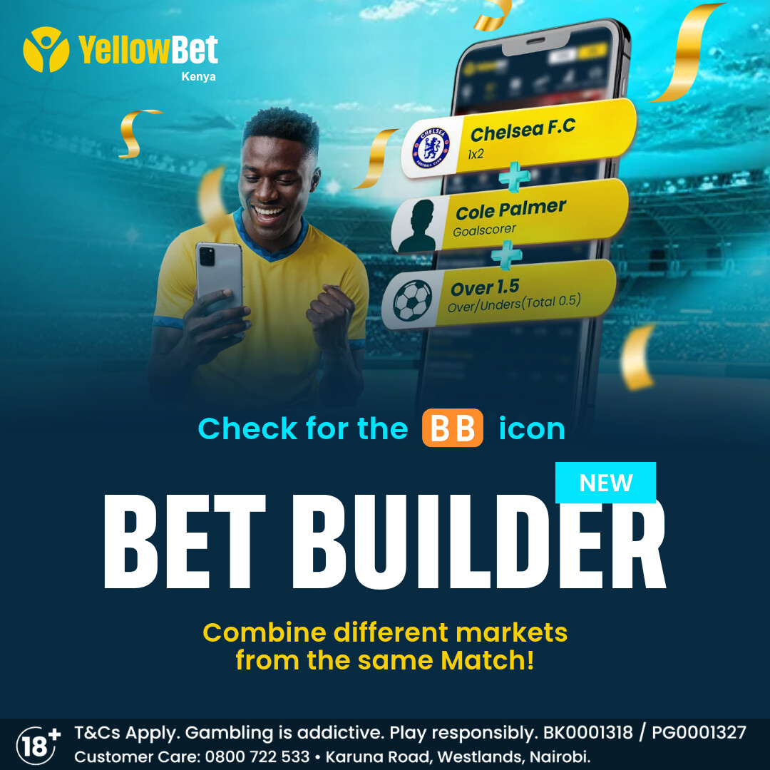 Yellowbet Kenya Facebook ad: Sport Betting