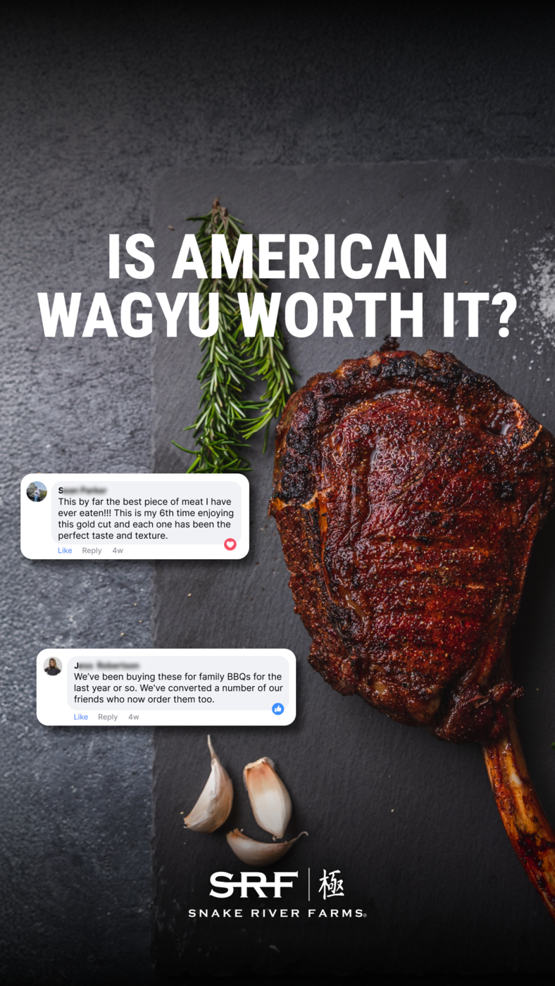 Snake River Farms Facebook ad