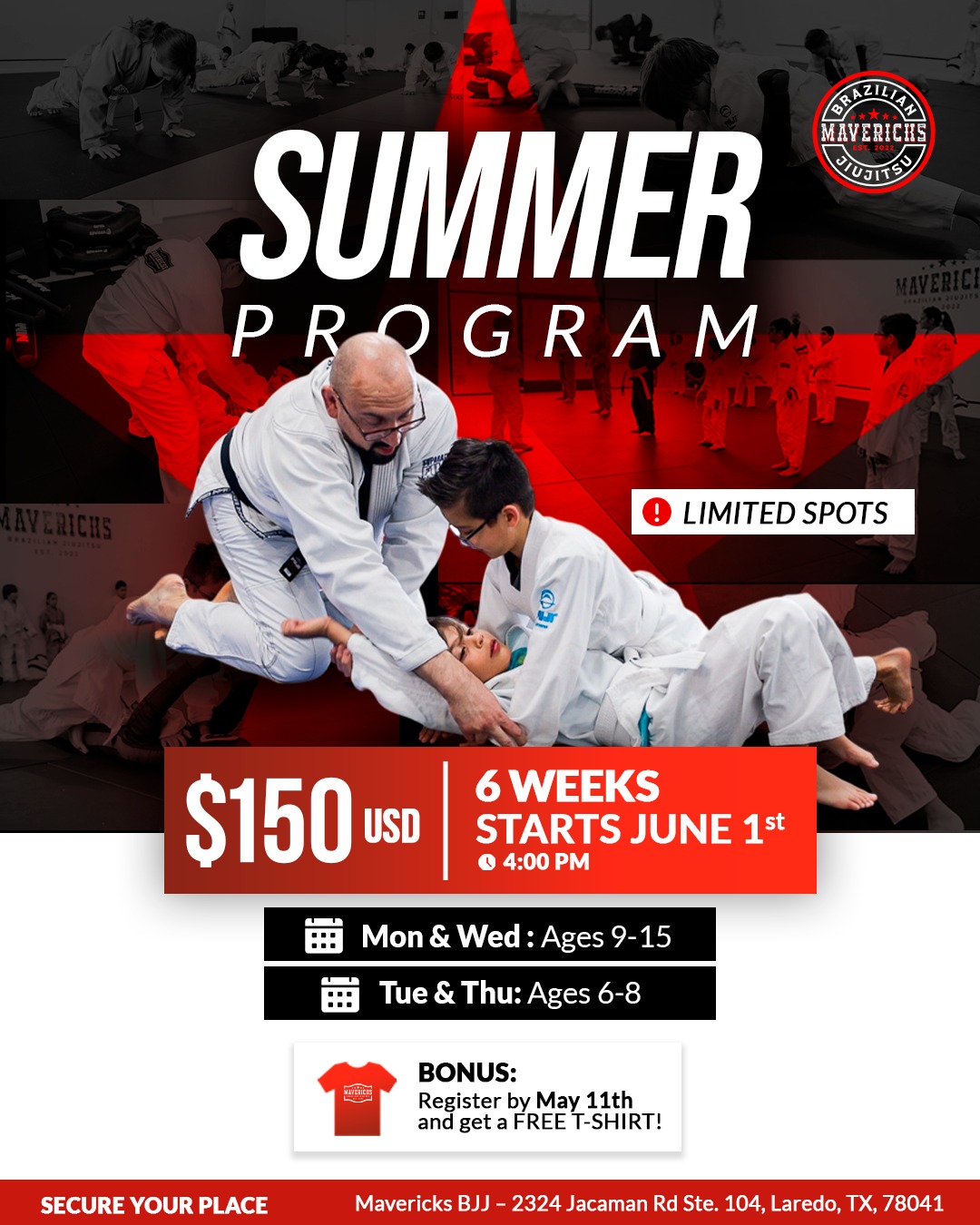 Mavericks Brazilian Jiujitsu Facebook ad: Brazilian jiu-jitsu classes - Mavericks Brazilian Jiu-Jitsu