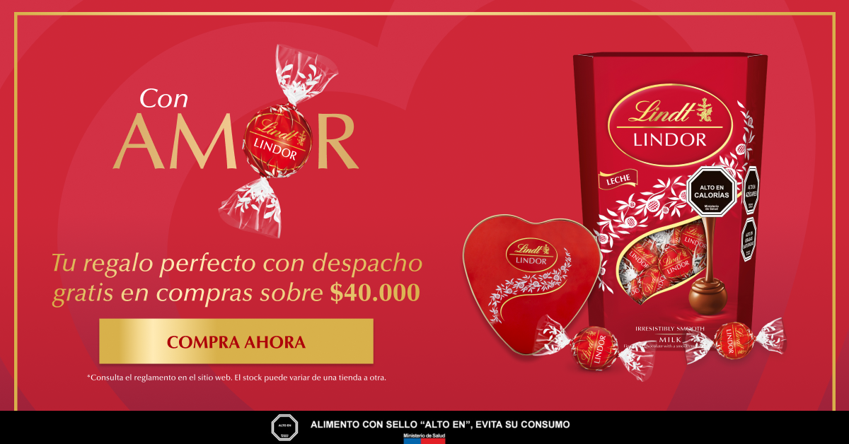 Lindt Facebook ad