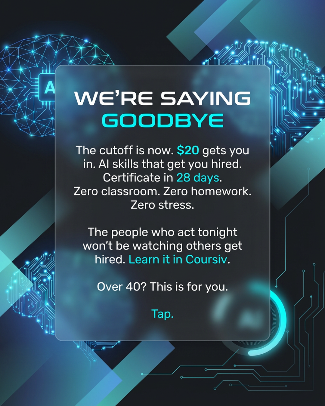 Coursiv Facebook ad