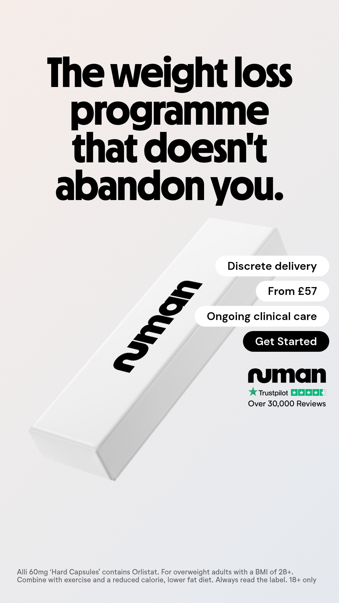 Numan - Digital healthcare Facebook ad