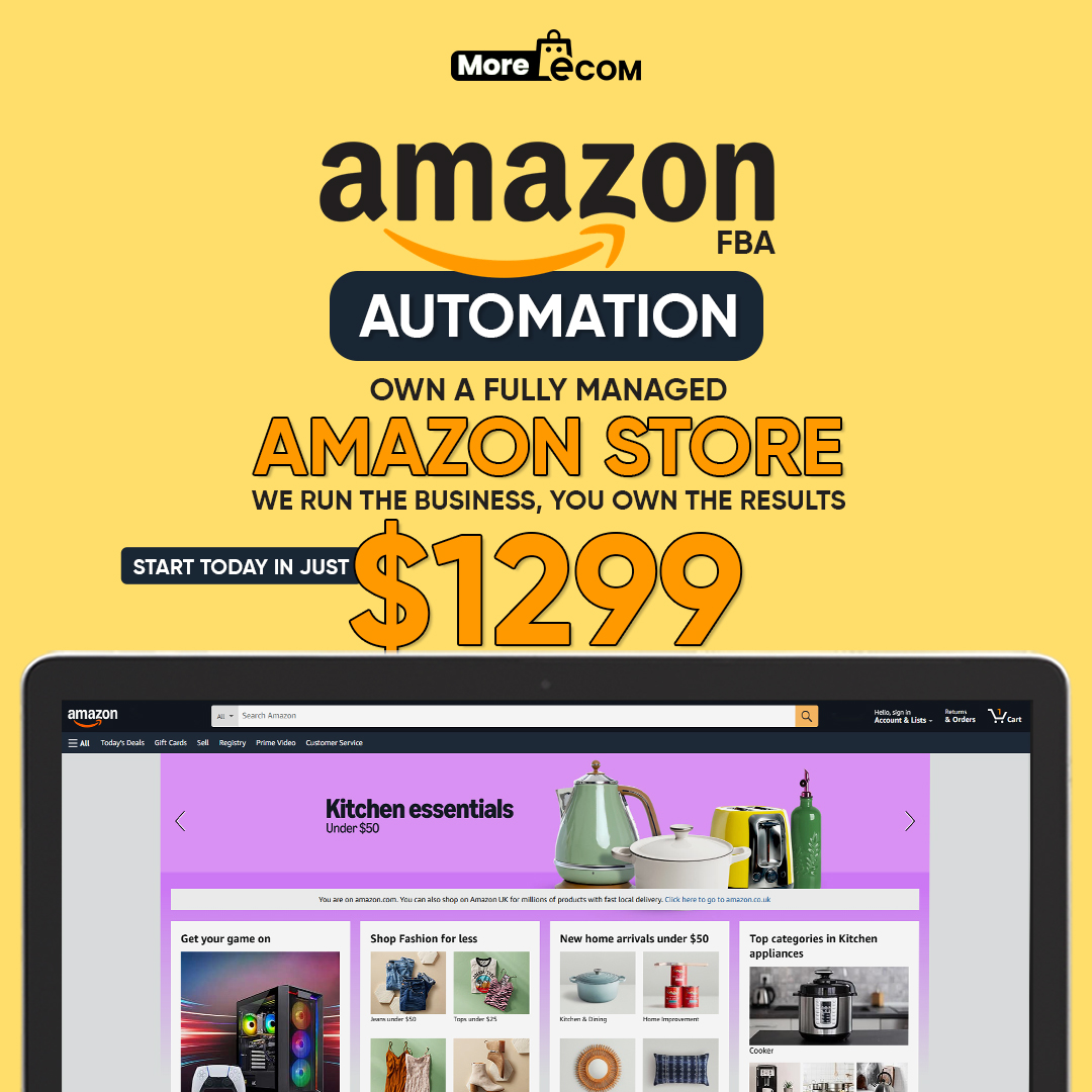 The AMZ Studios Facebook ad: Connect with a Amazon Manager Pro!