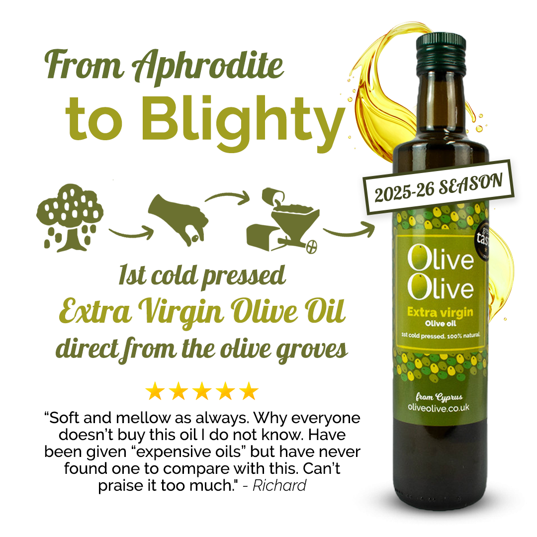 OliveOlive Facebook ad: Award-Winning Extra Virgin Olive Oil