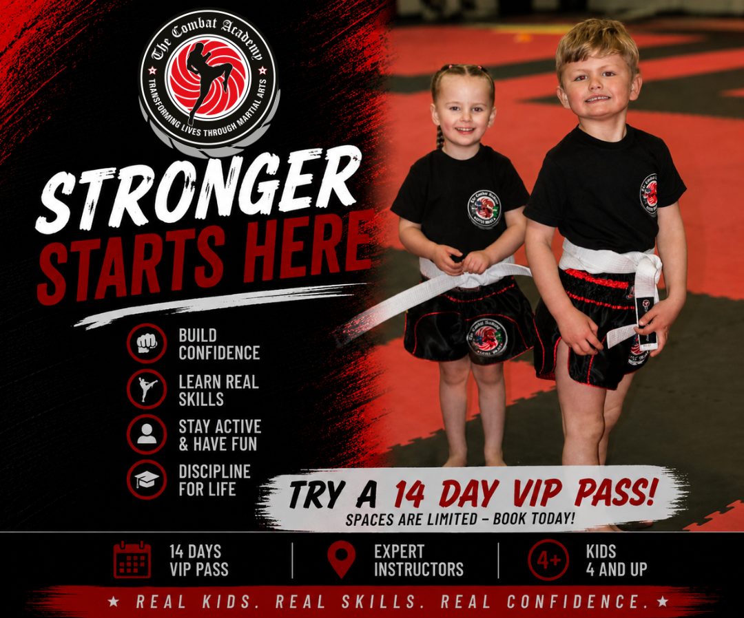 The Combat Academy Children's Martial Arts - Rotherham Facebook ad