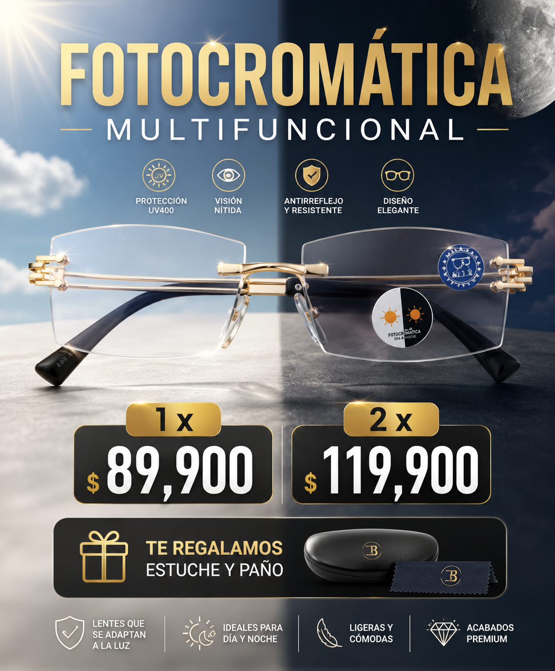 Turbosh Colombia Facebook ad: Recupera la comodidad de ver de cerca