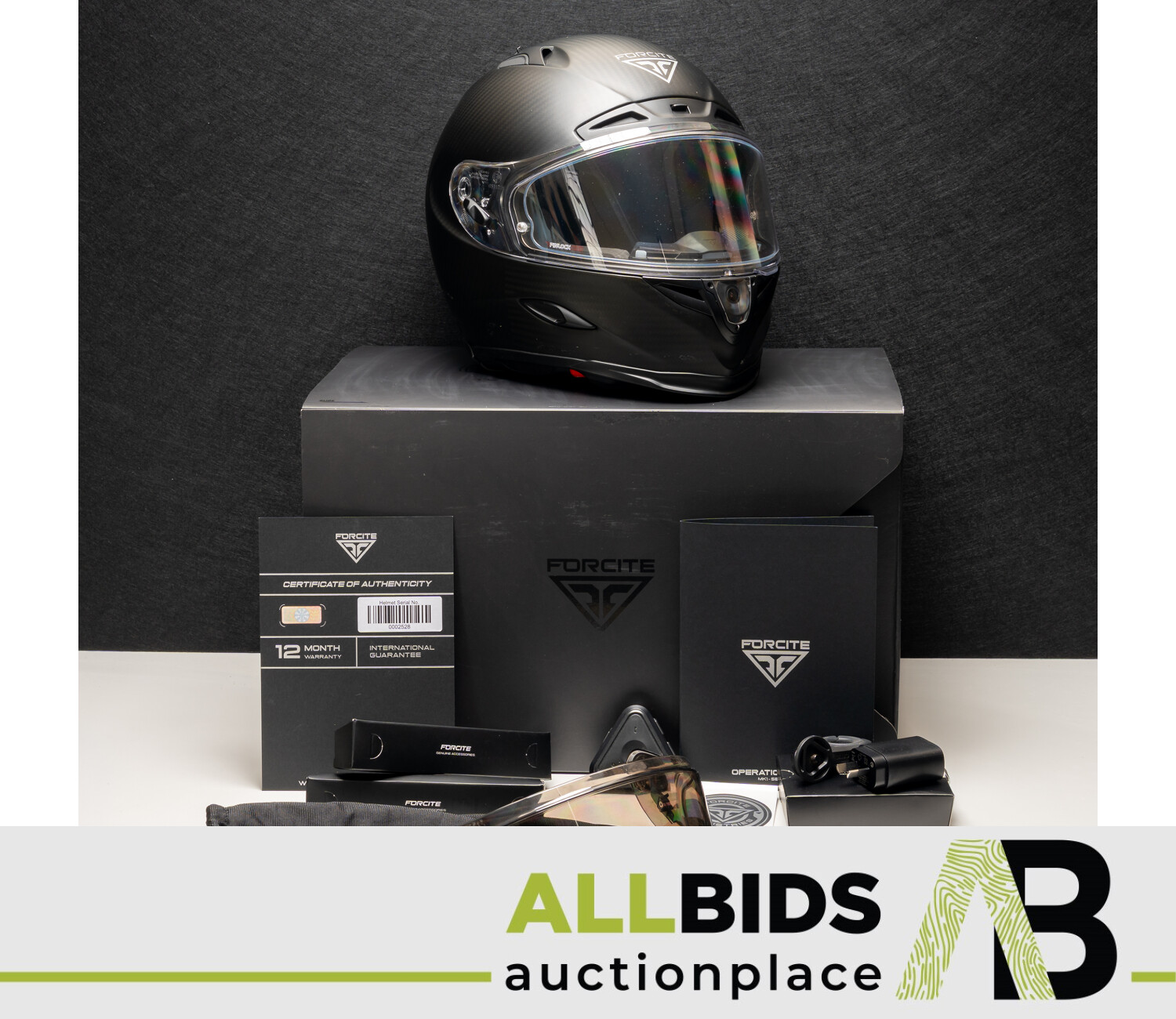 ALLBIDS auctionplace Facebook ad: ALLBIDS Motorcycle Parts & Accessories, Online Now