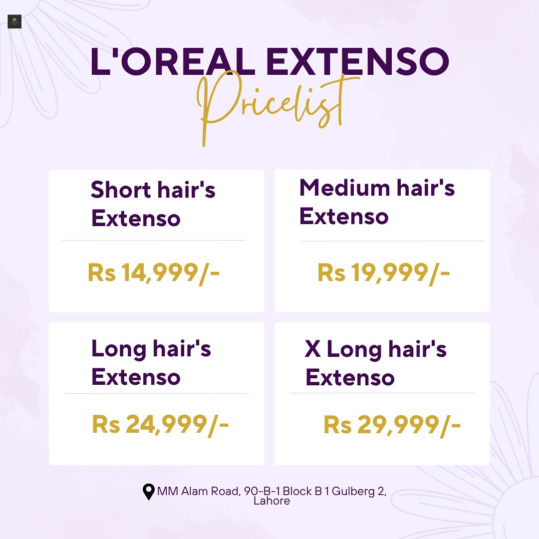 The Beauty Lounge Facebook ad