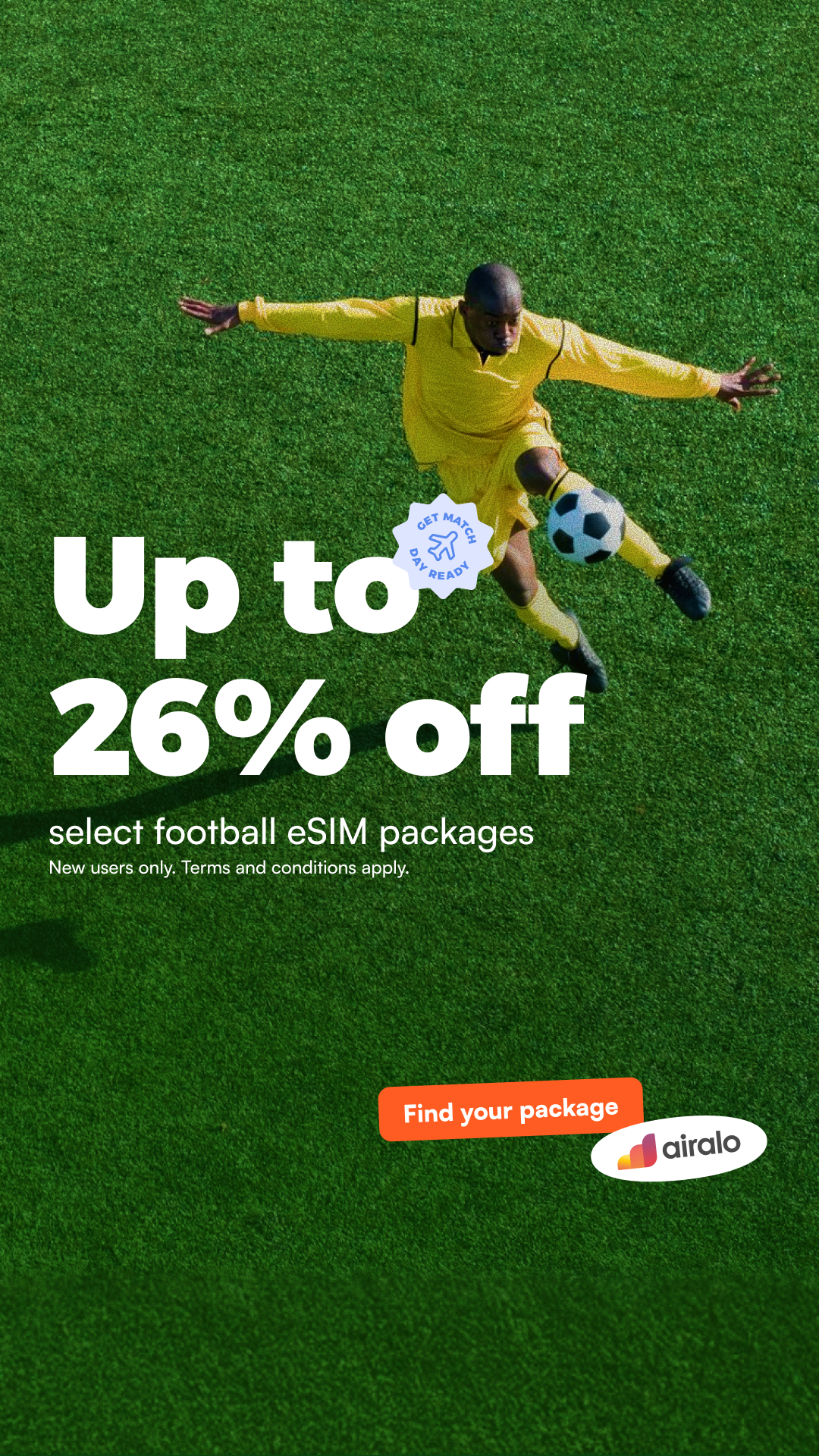 Airalo Global eSIM Store Facebook ad