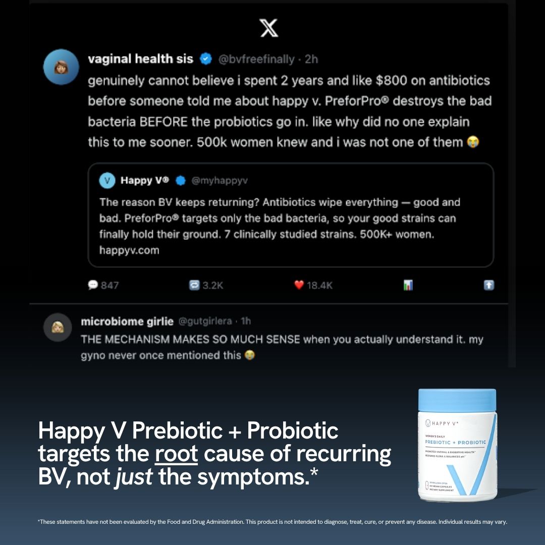Happy V Facebook ad