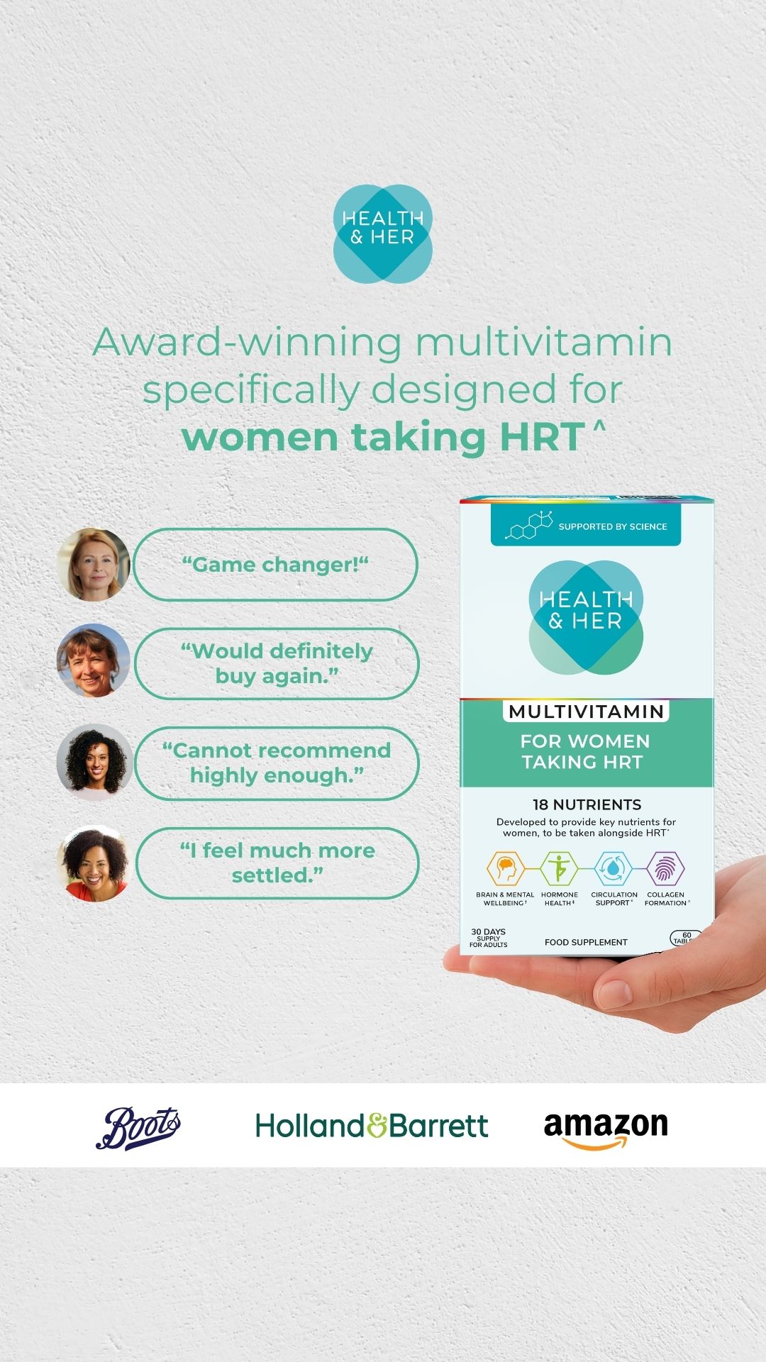 Health & Her Facebook ad