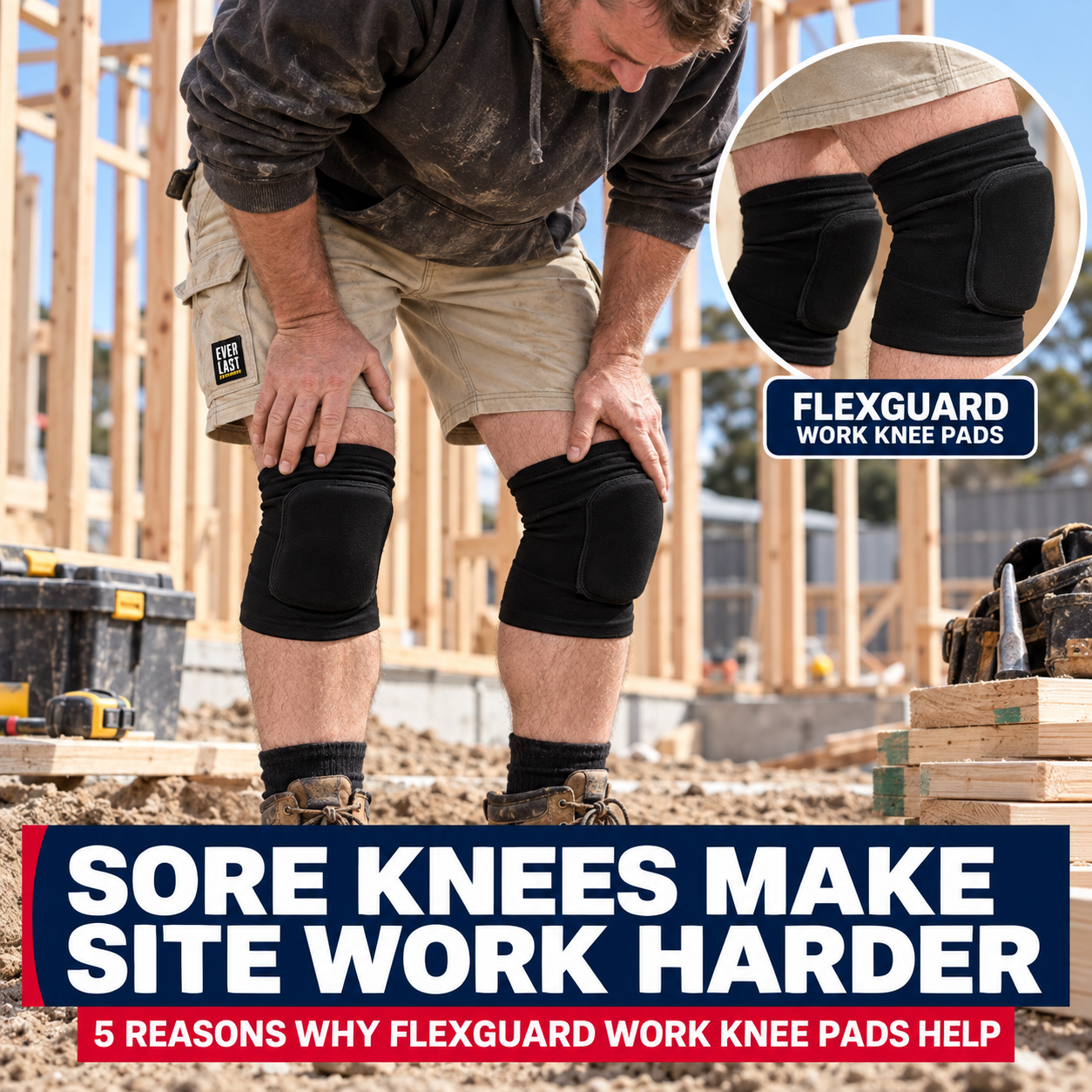 SiteGear Supply Store Facebook ad: Stock Up and Save, Buy 2, Get 1 Free.