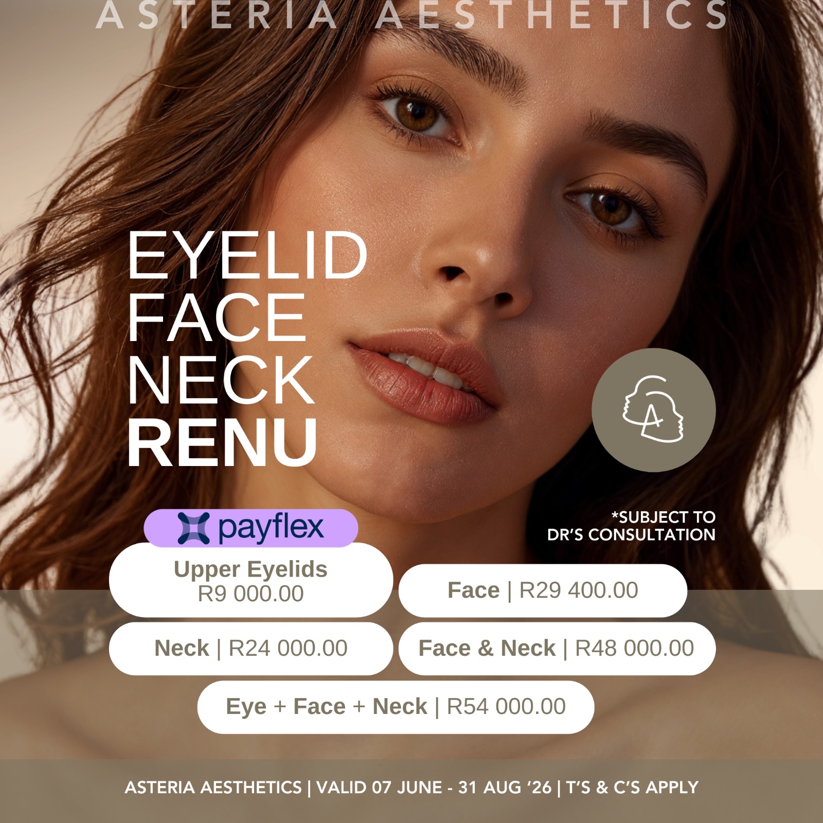 Asteria Aesthetics Facebook ad: Asteria Aesthetics Medical Promotions | 07 June, 31…