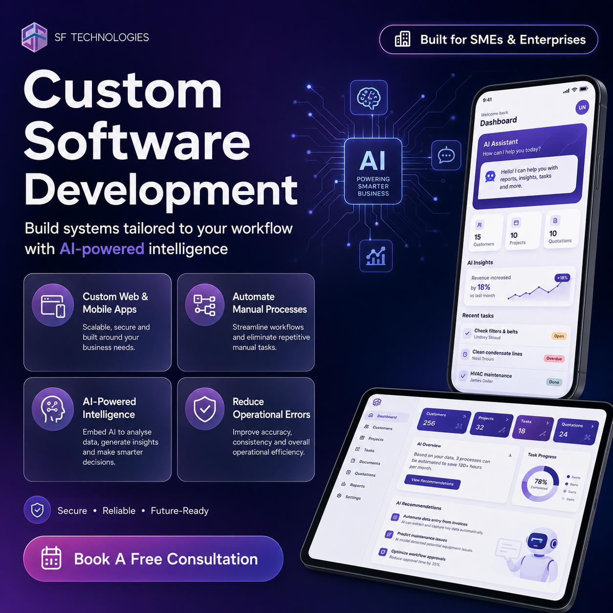 SF Technologies Pte Ltd Facebook ad