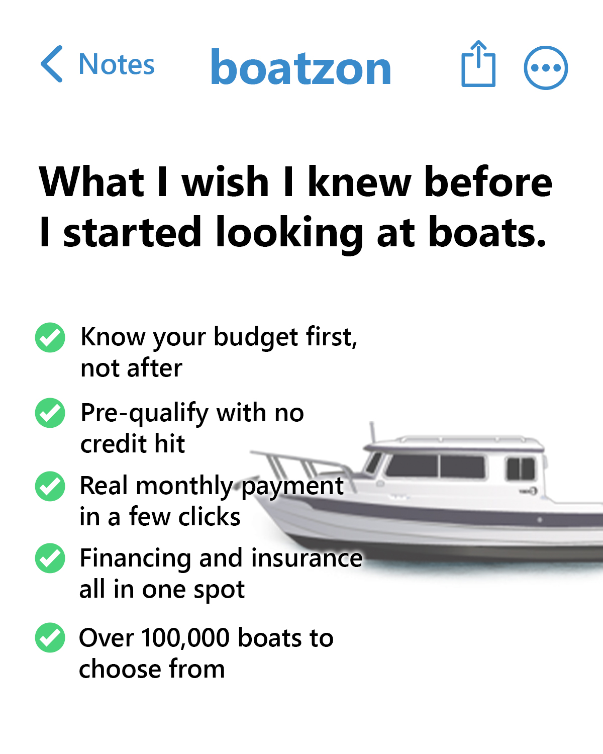 Boatzon Facebook ad