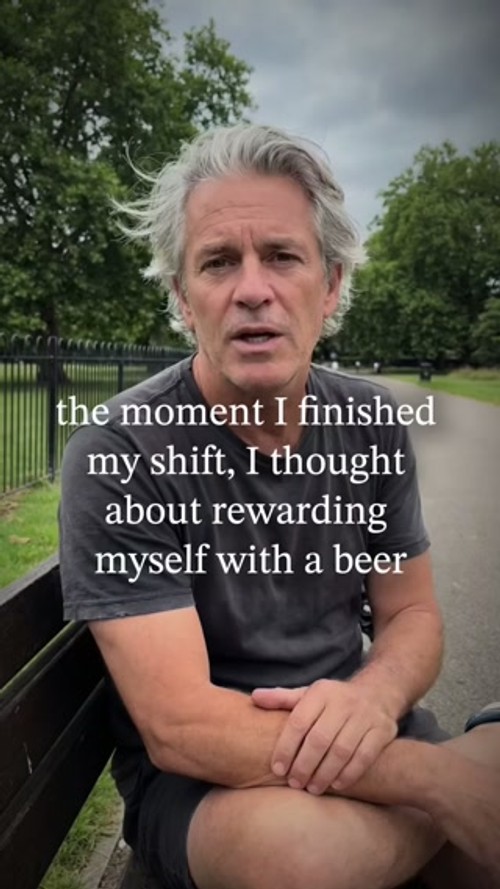 Mindful Drinking Community Facebook ad: 82% less alcohol in 30 days