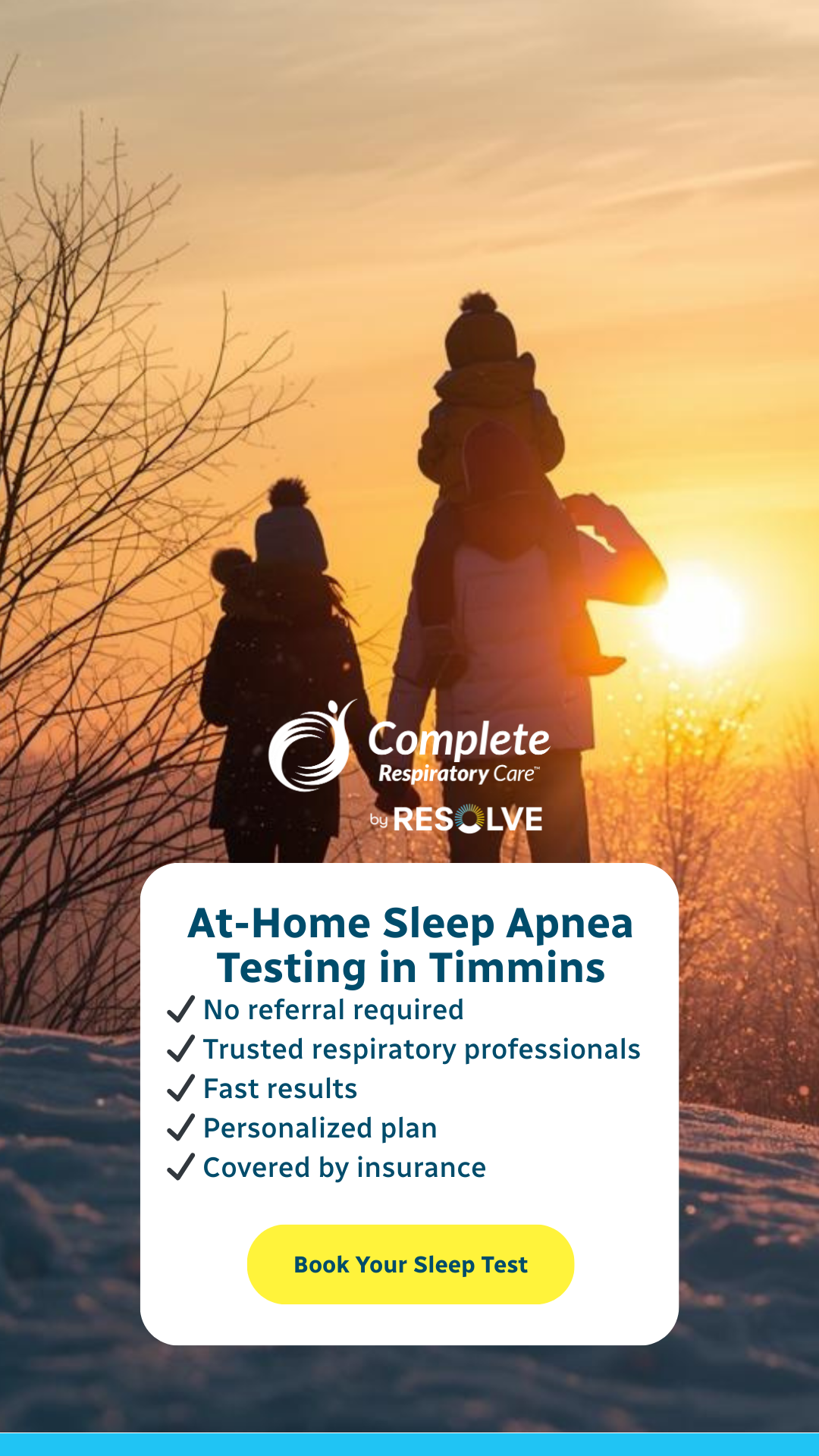 Resolve Sleep Health Facebook ad