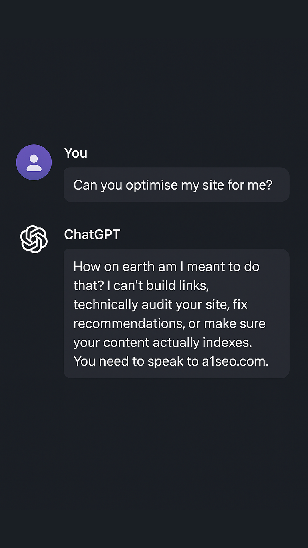 A1 SEO Facebook ad