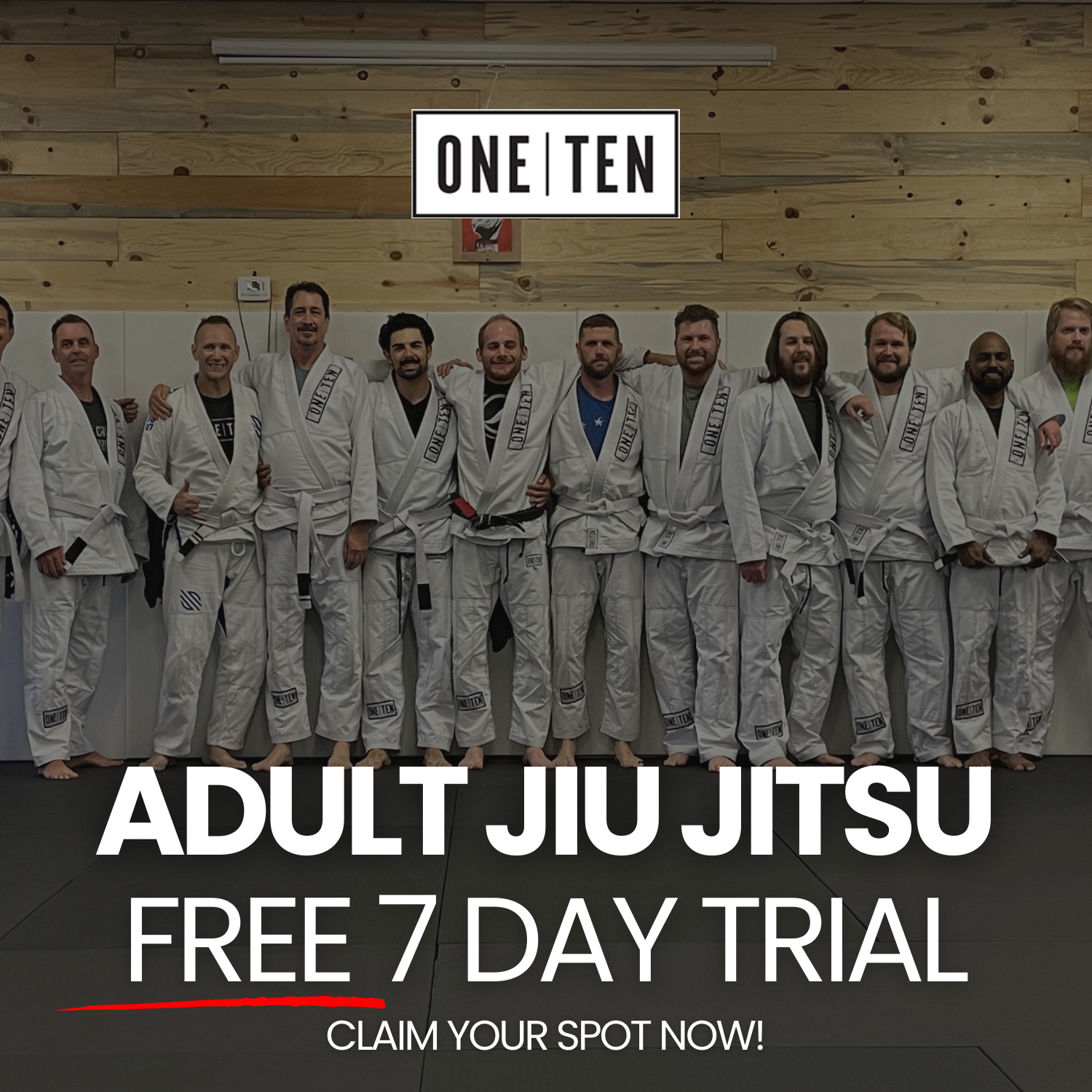 One Ten Brazilian Jiu Jitsu Academy Facebook ad