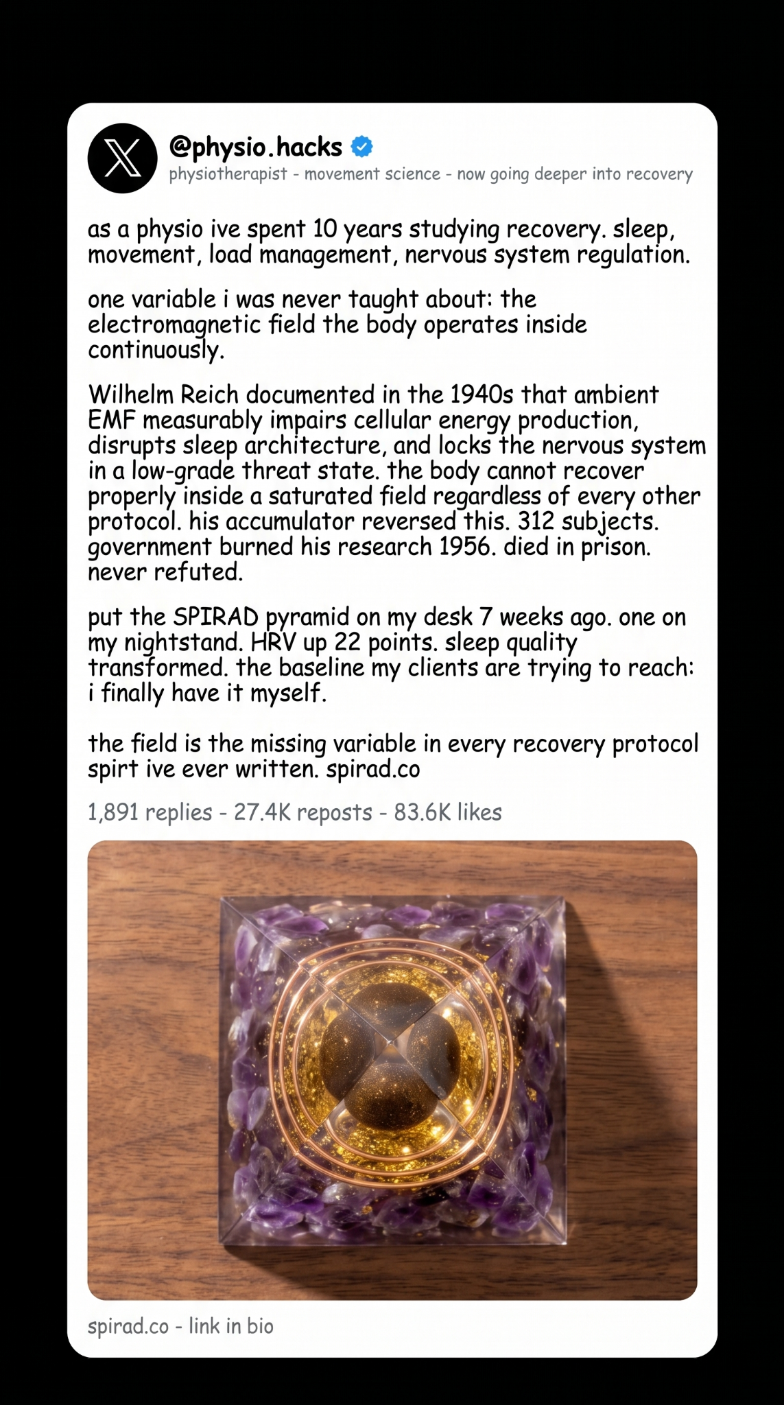 Charlotte Johnson Facebook ad