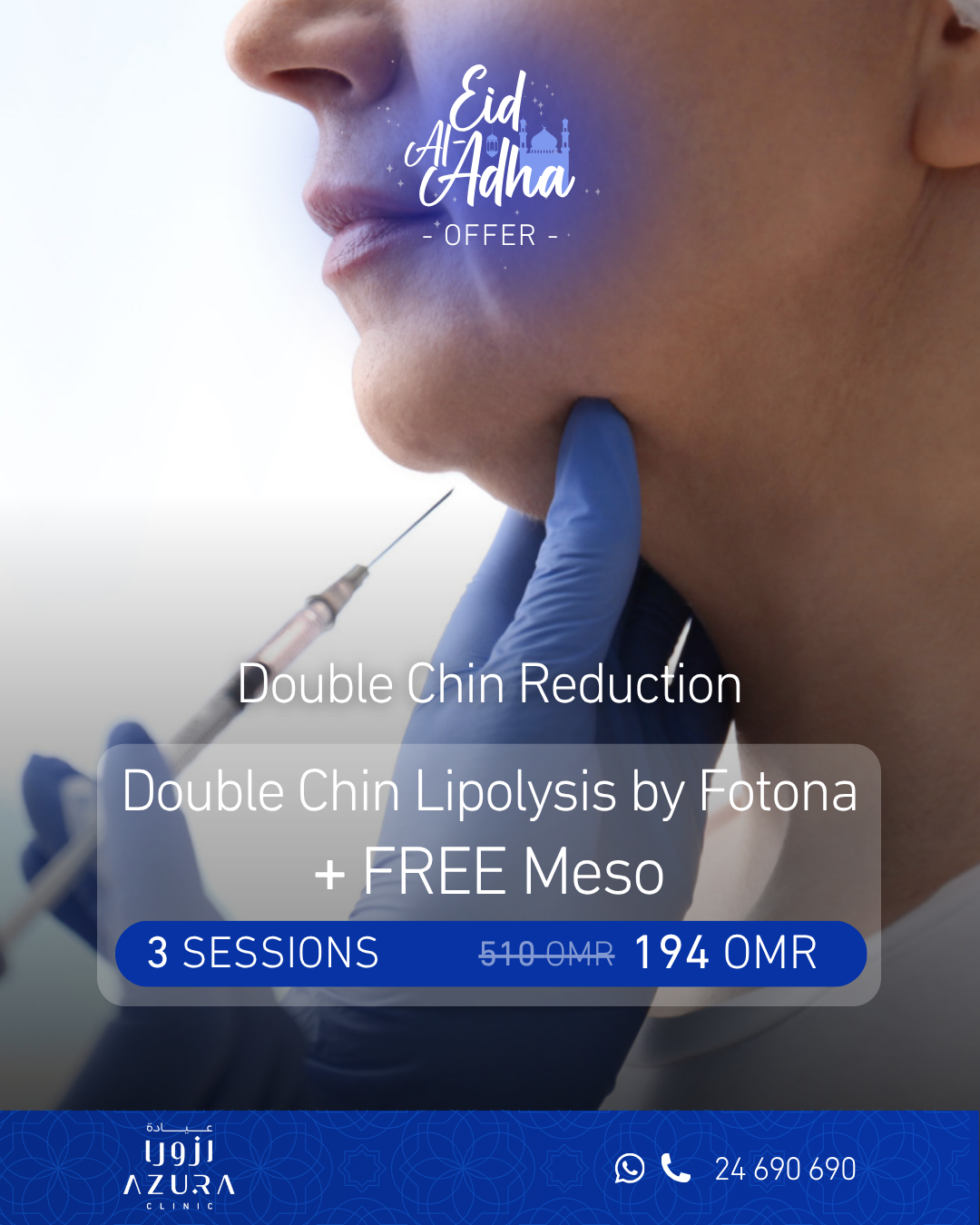 Azura Clinic Facebook ad