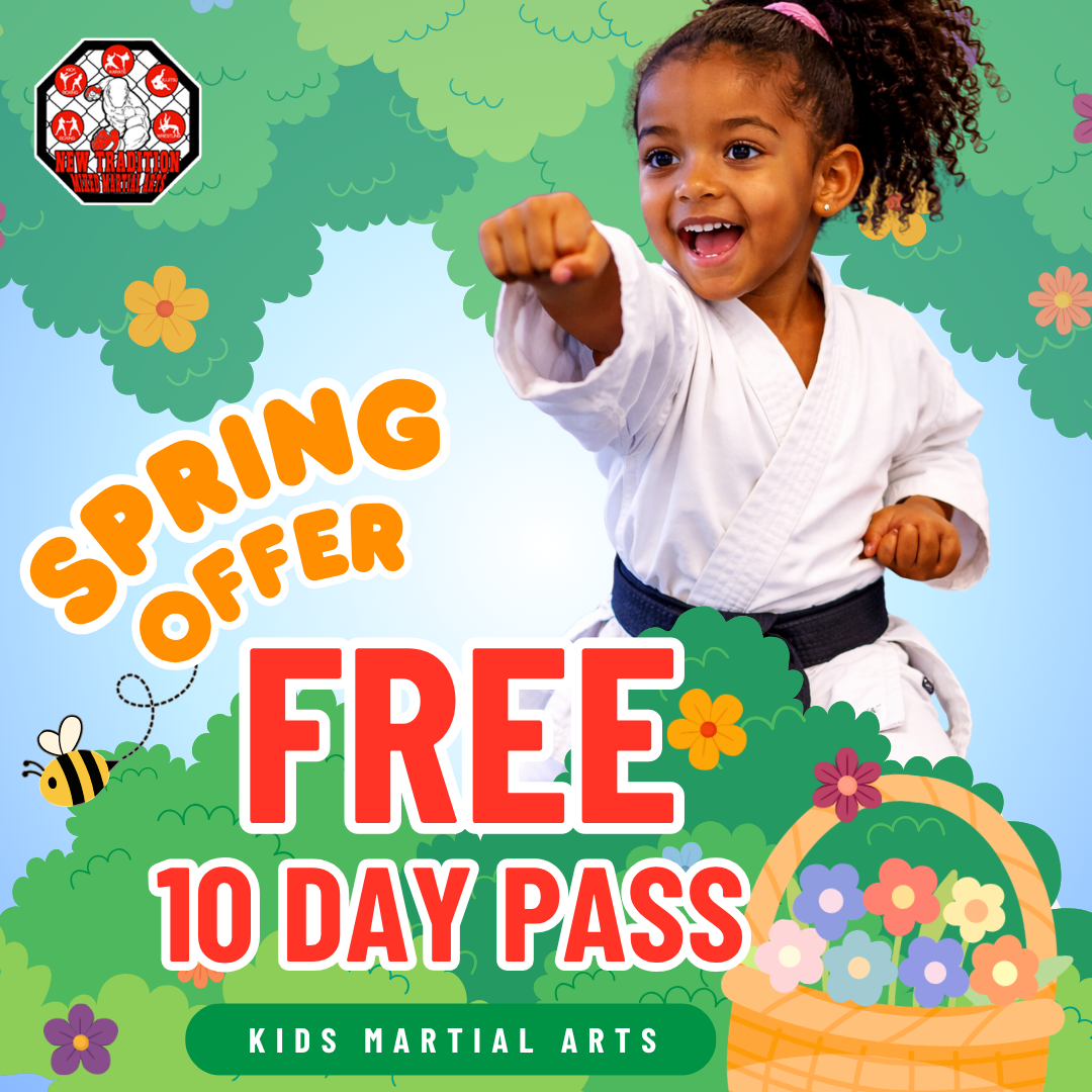 New Tradition Mixed Martial Arts Facebook ad: 10 FREE Kids Martial Arts Days!