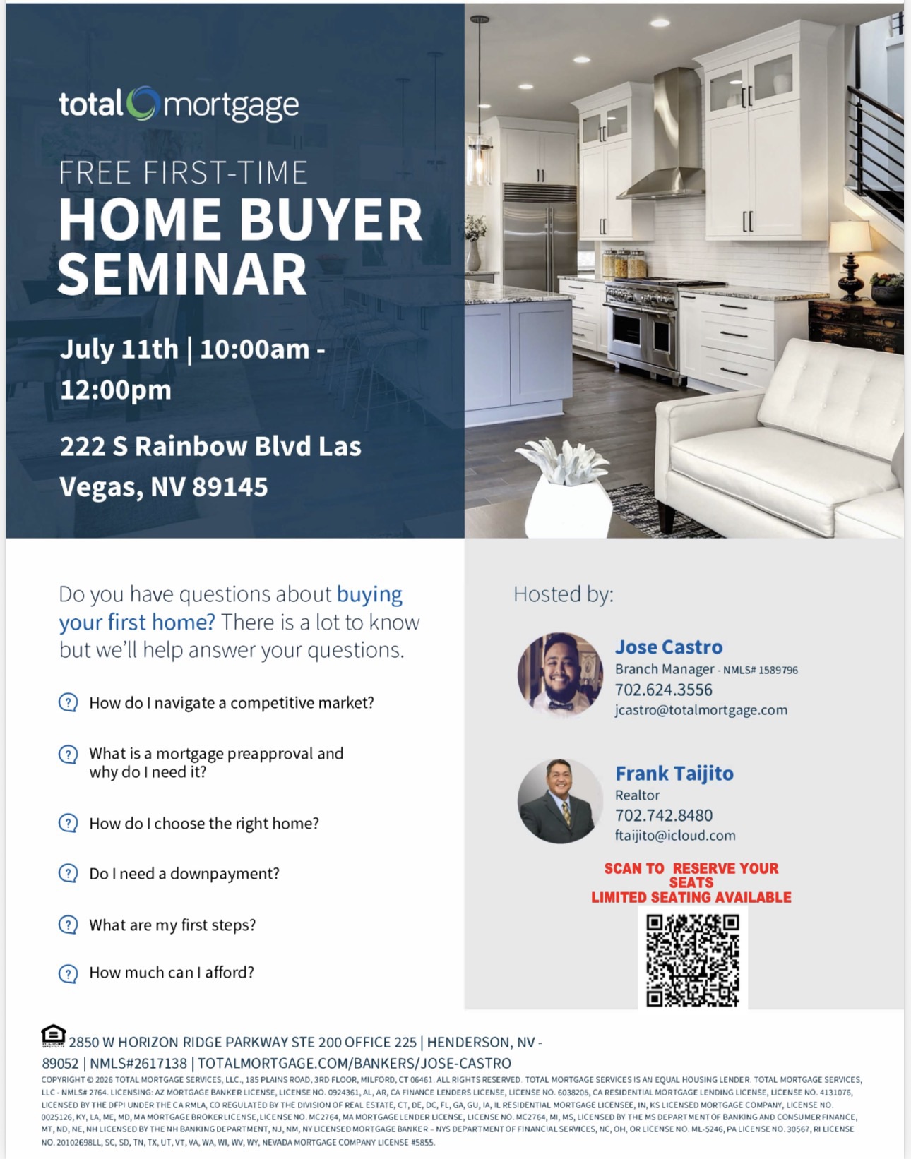 Total Mortgage Nevada Facebook ad
