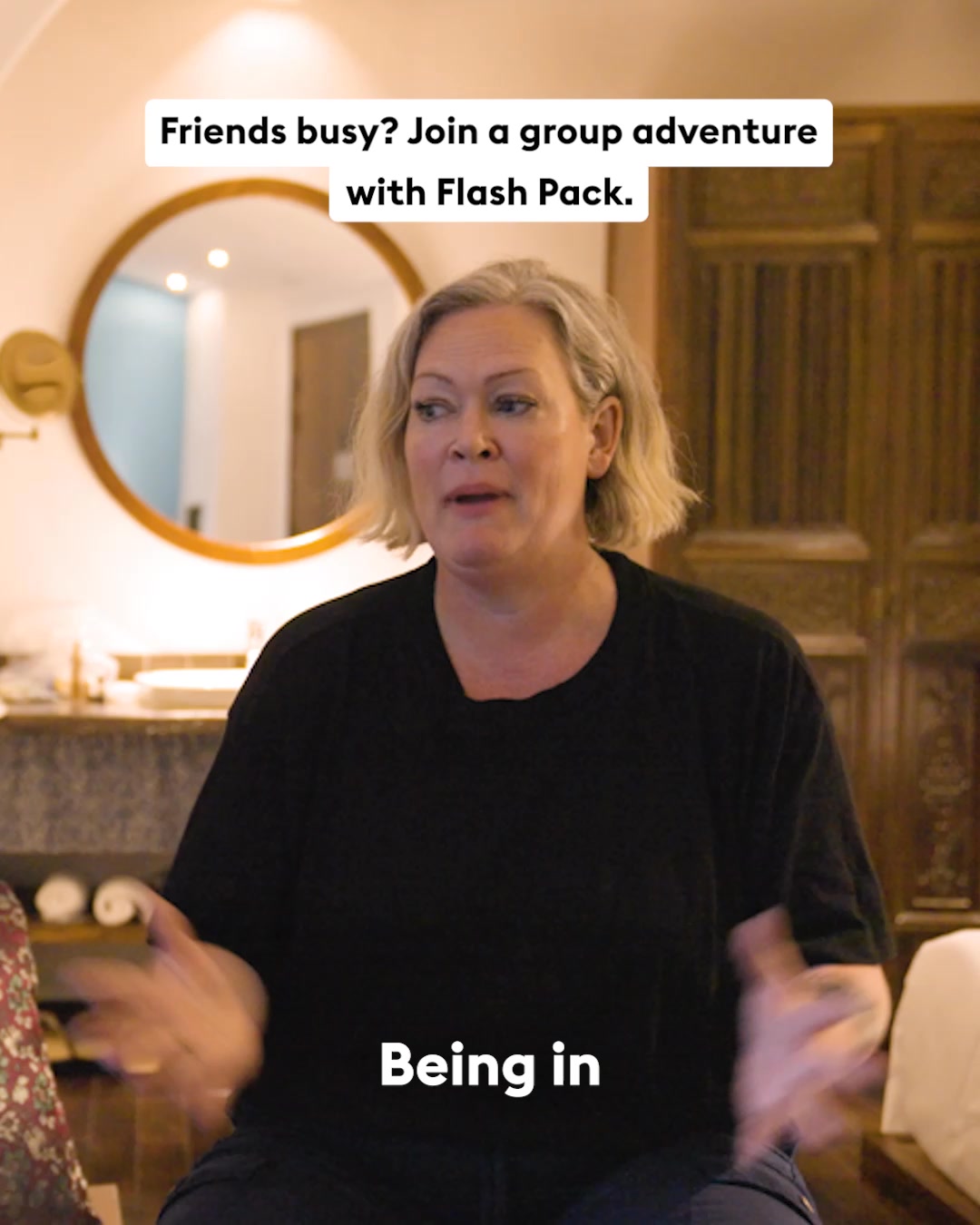 Flash Pack Facebook ad: Meet Flash Pack