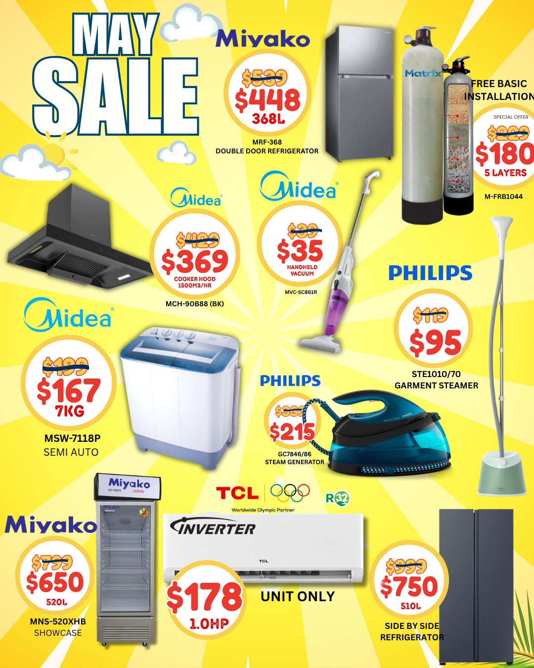 Mitapeng sdn bhd Facebook ad: MAY SALE DAH DATANG!
