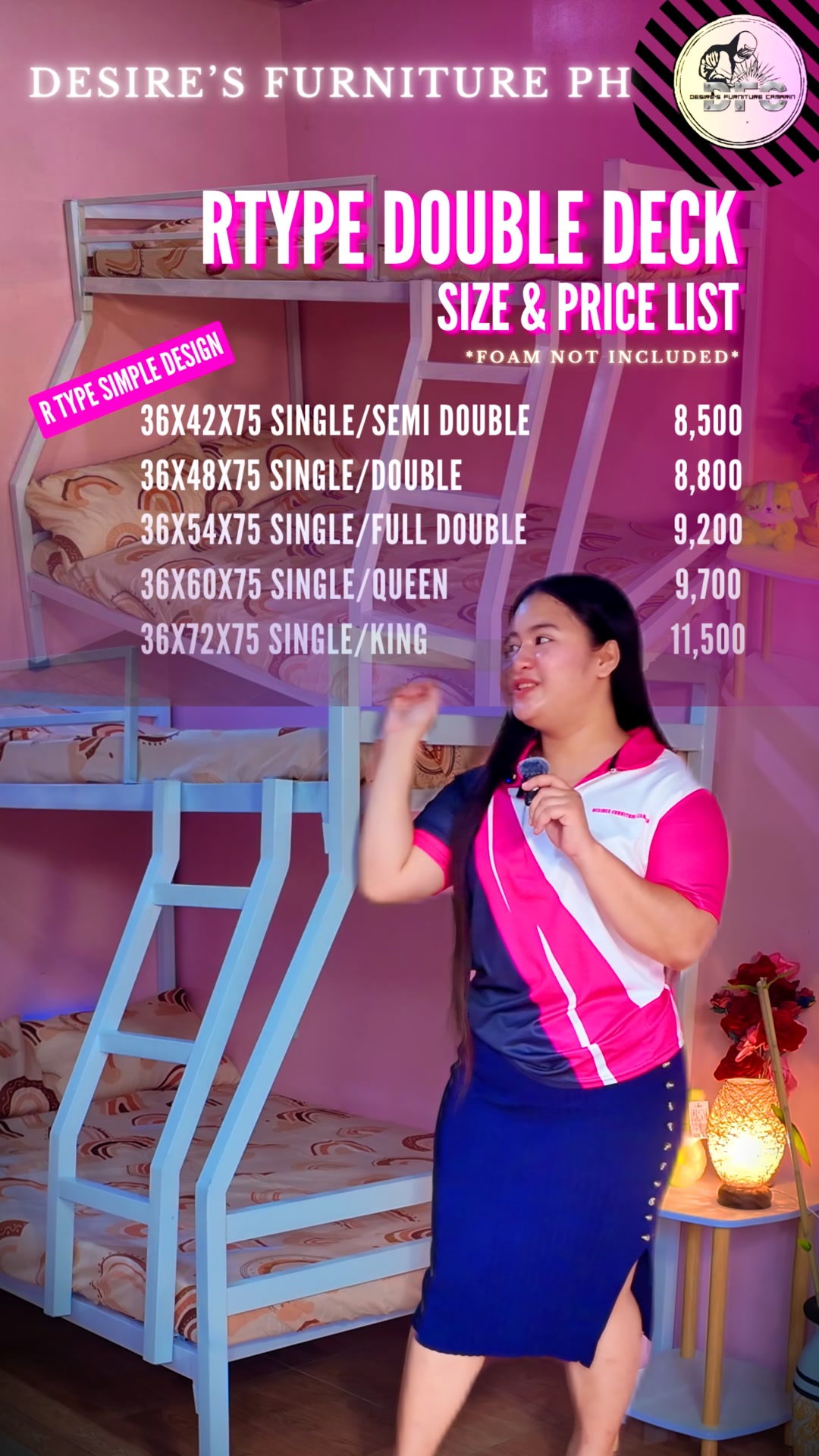 Desire's Furniture Ph. Facebook ad: FOR ORDERS