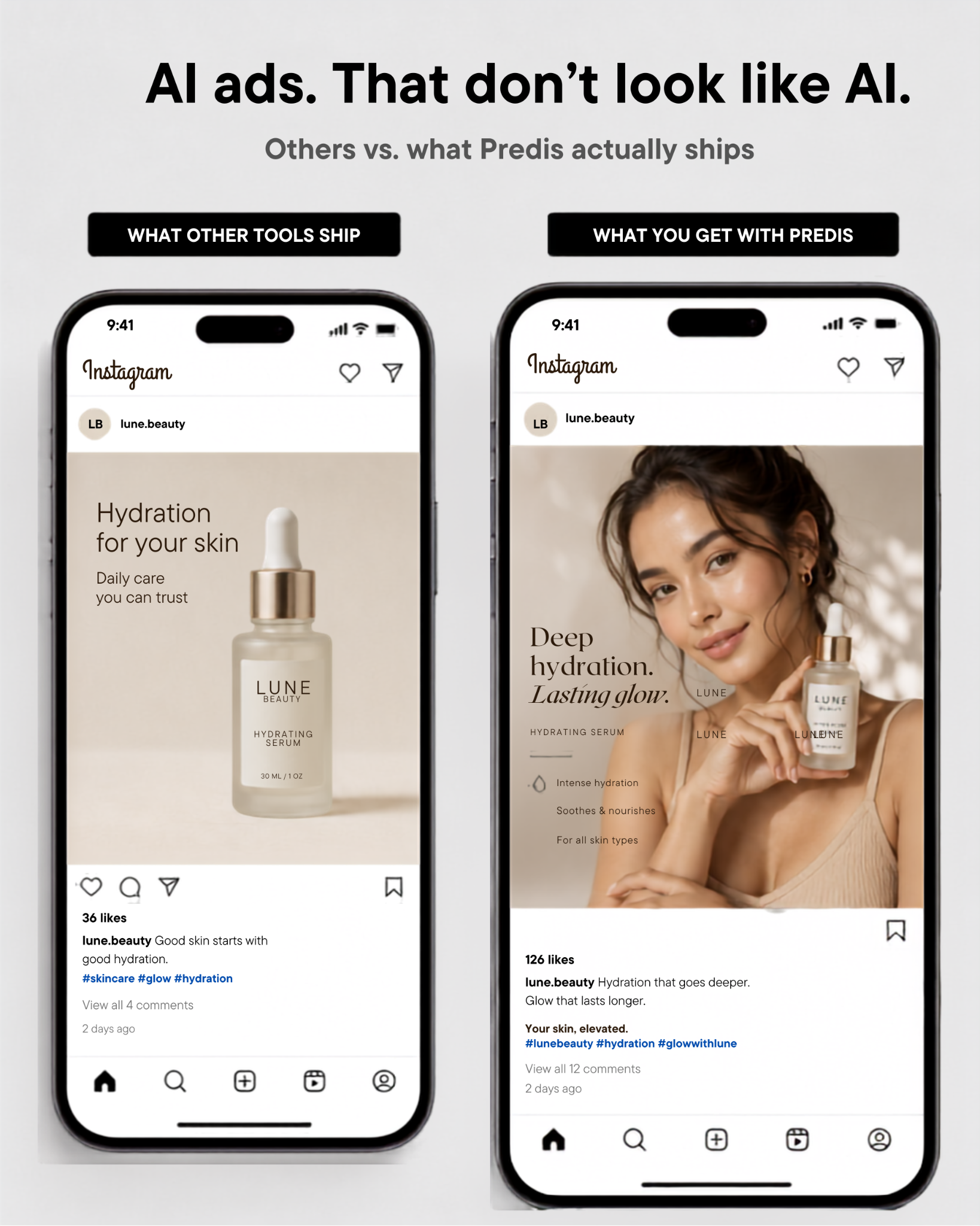 Predis.ai Facebook ad