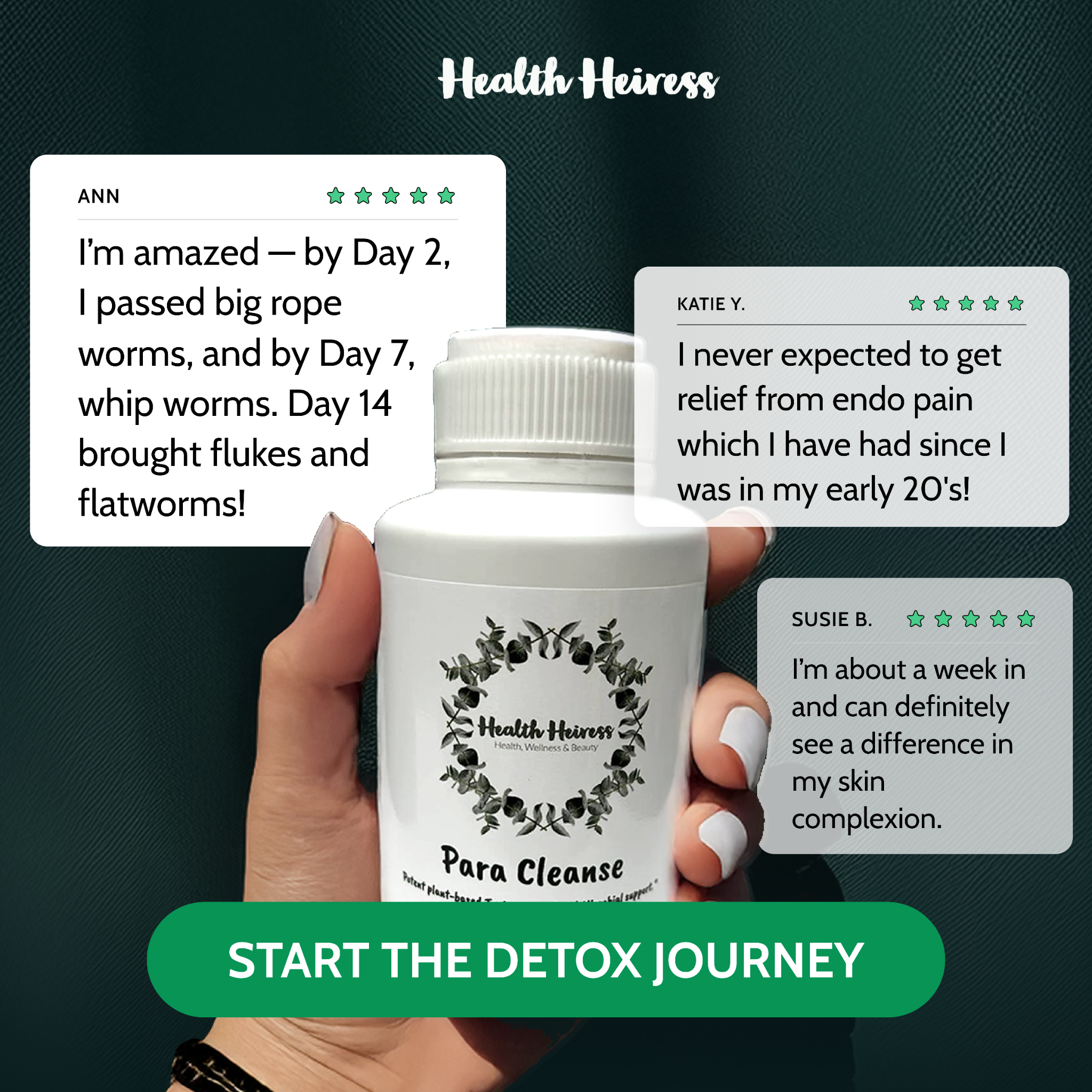 Health Heiress Facebook ad