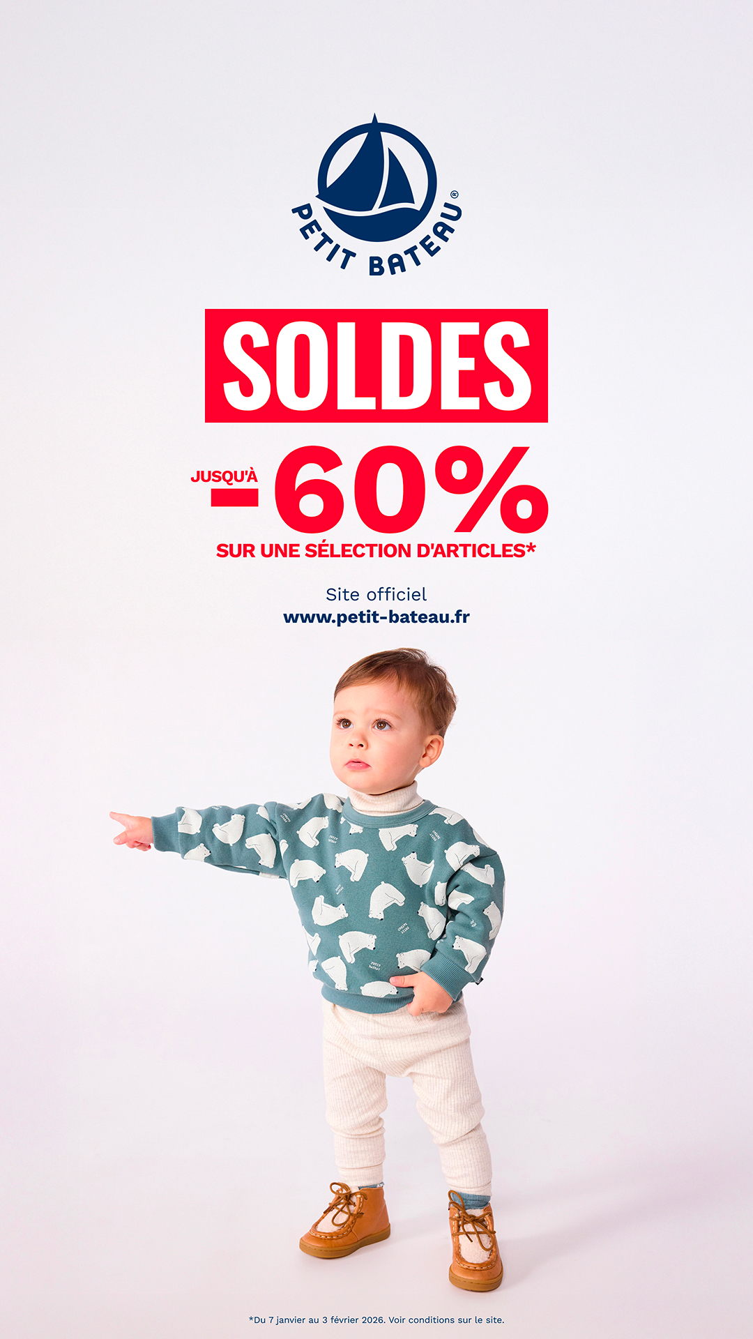 Petit Bateau Facebook ad