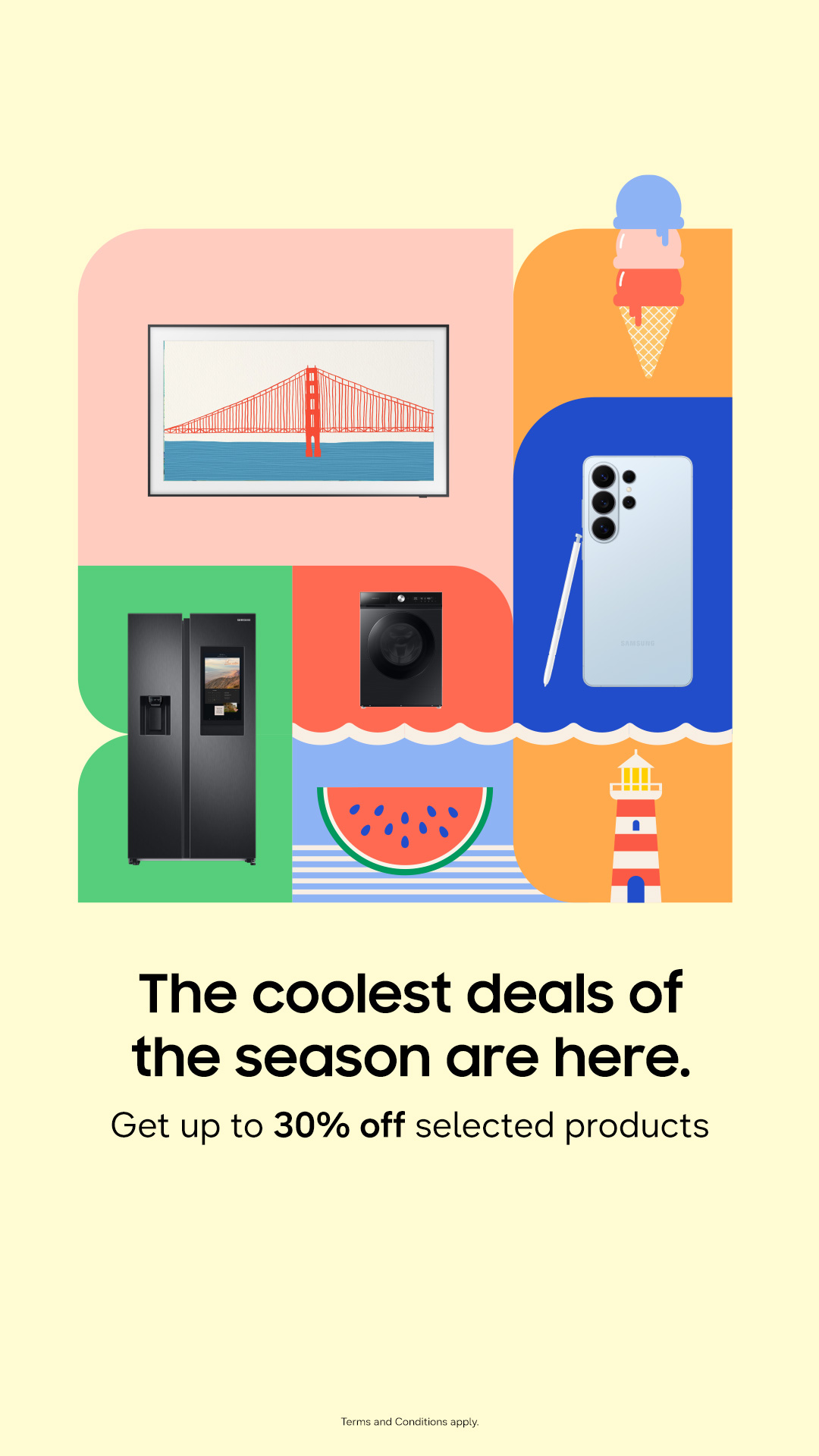 Samsung Facebook ad