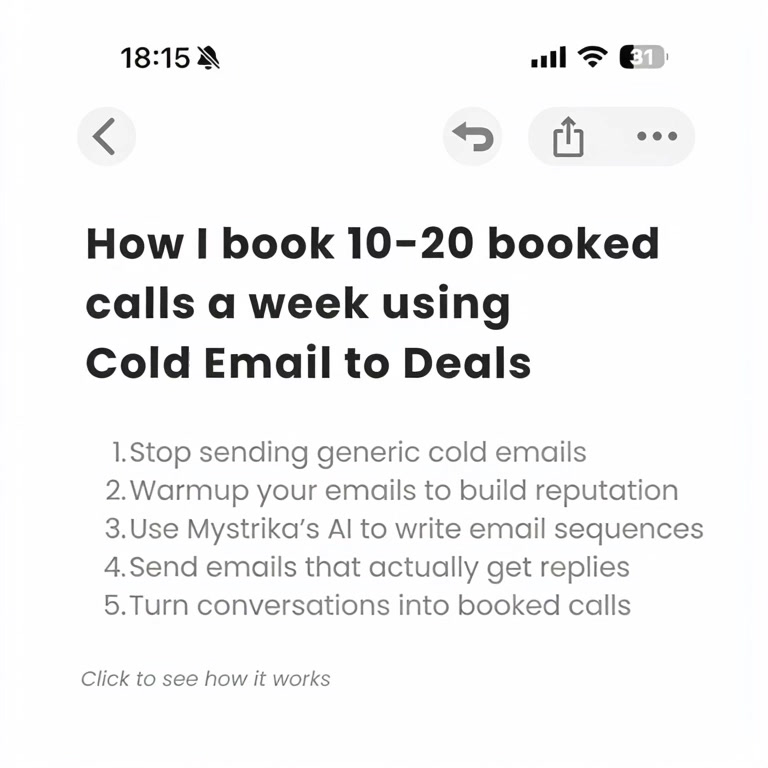 Mystrika Facebook ad